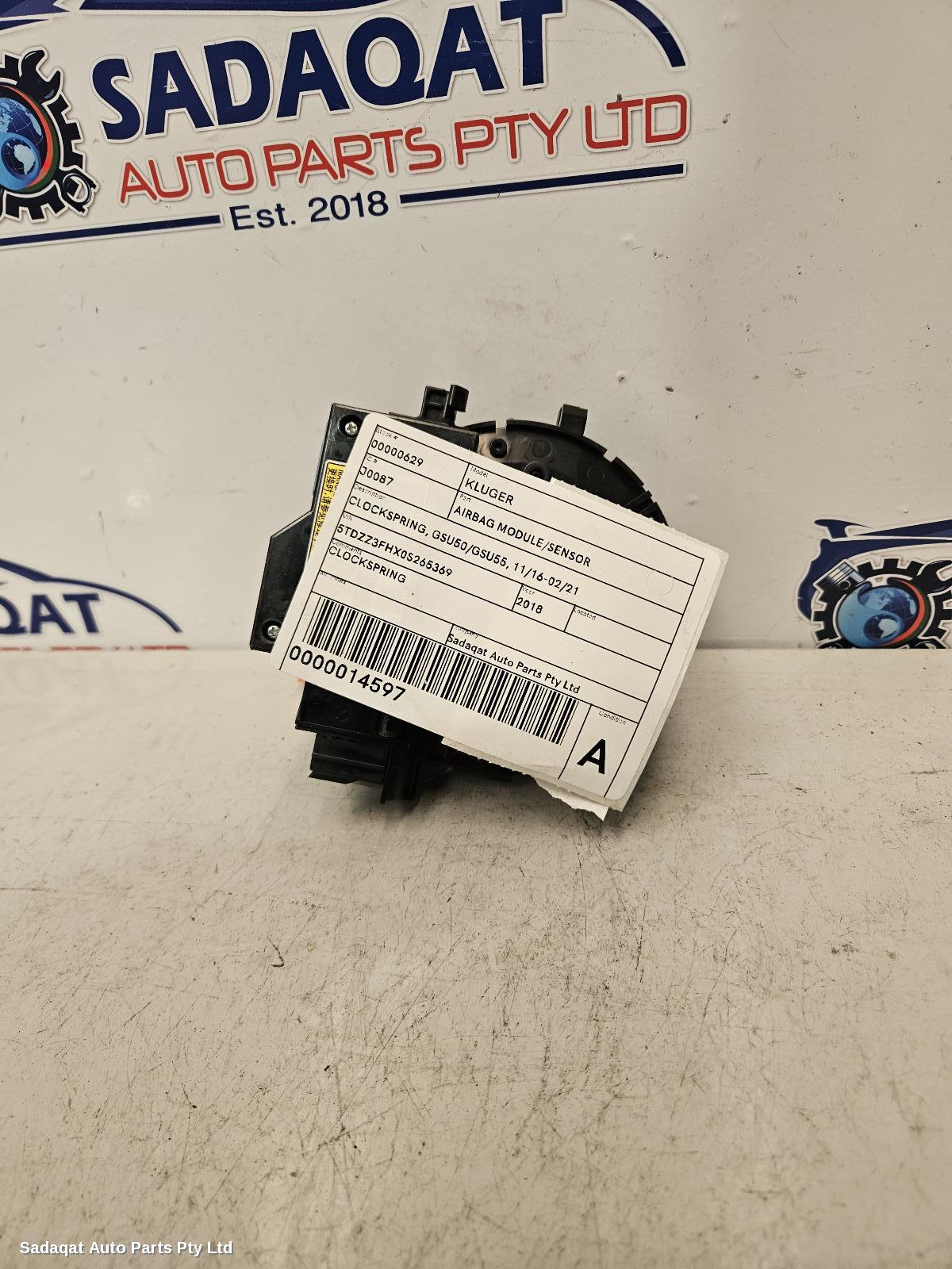 Toyota Kluger Airbag Module/sensor