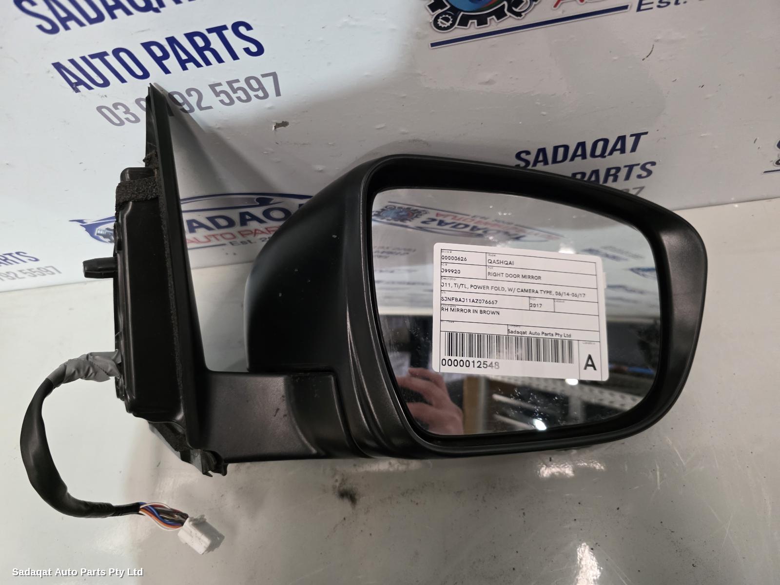 Nissan Qashqai Right Door Mirror