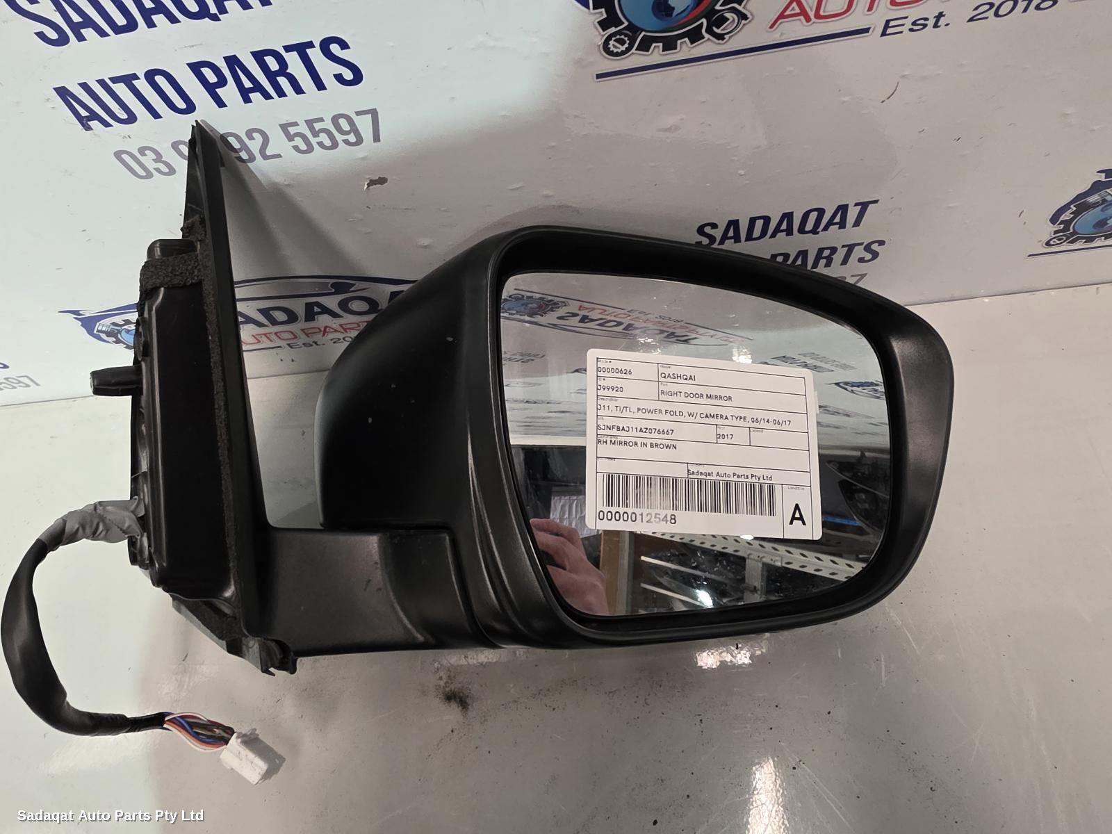 Nissan Qashqai Right Door Mirror