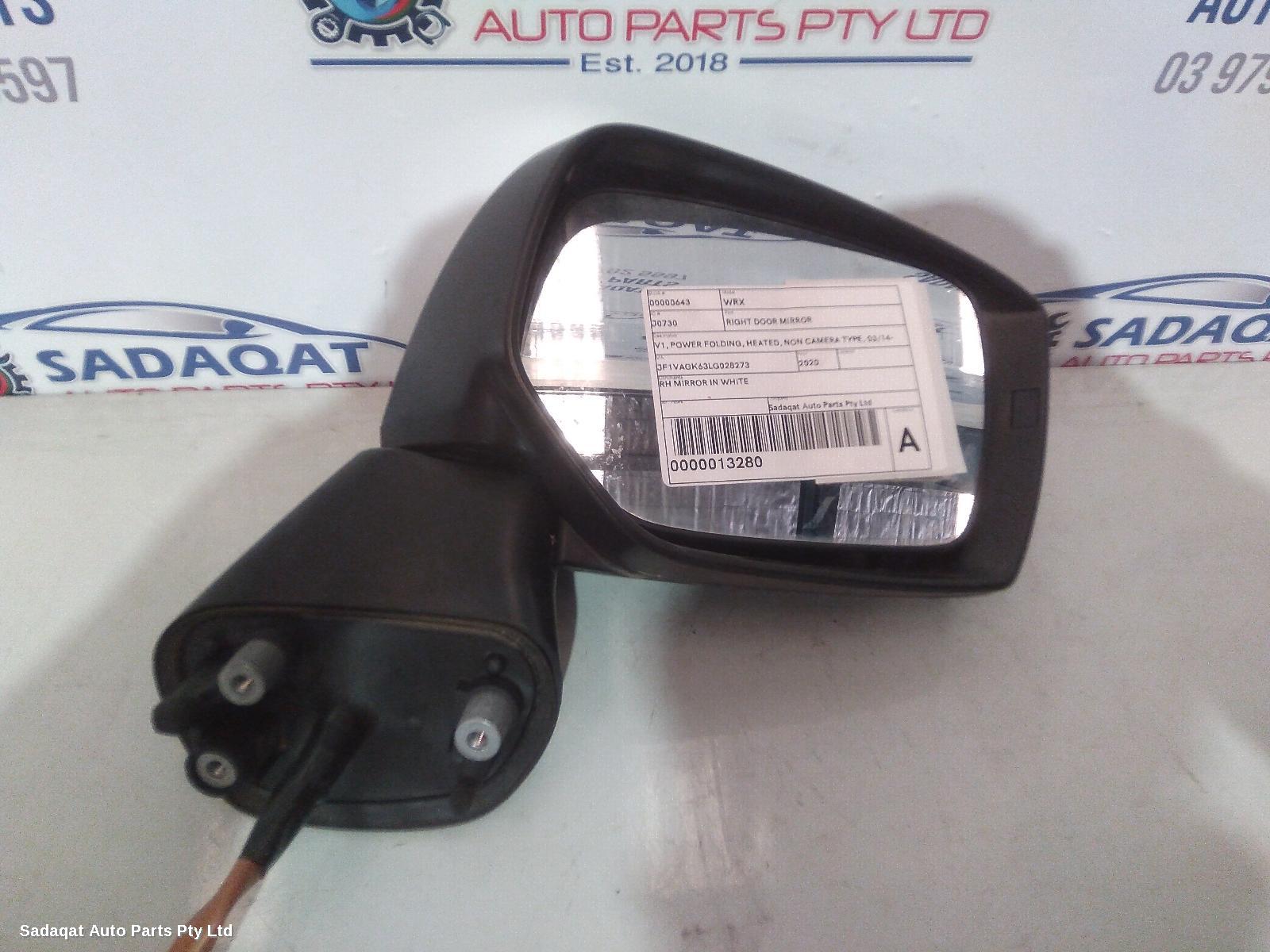 Subaru Wrx Right Door Mirror