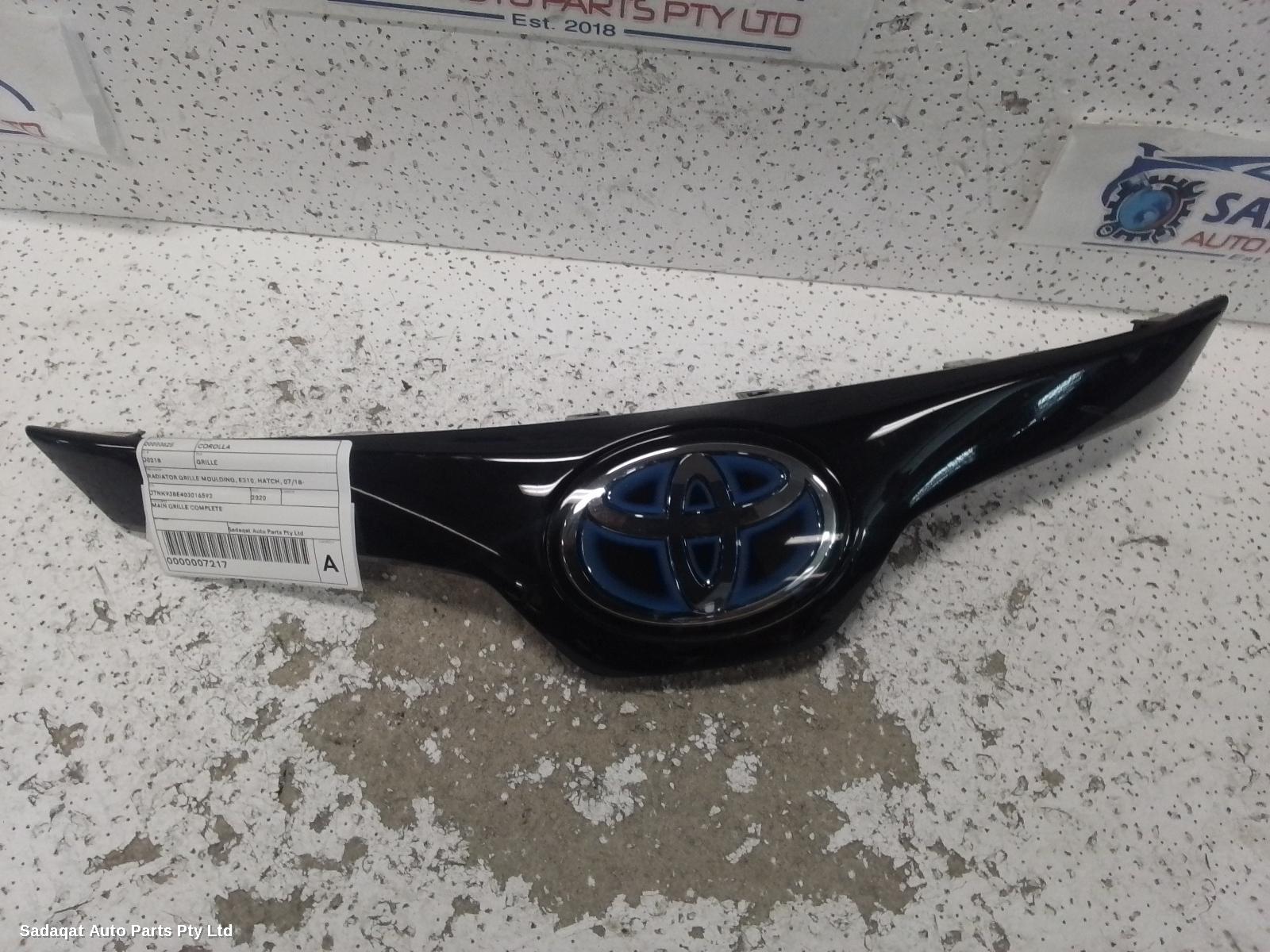 Toyota Corolla Grille