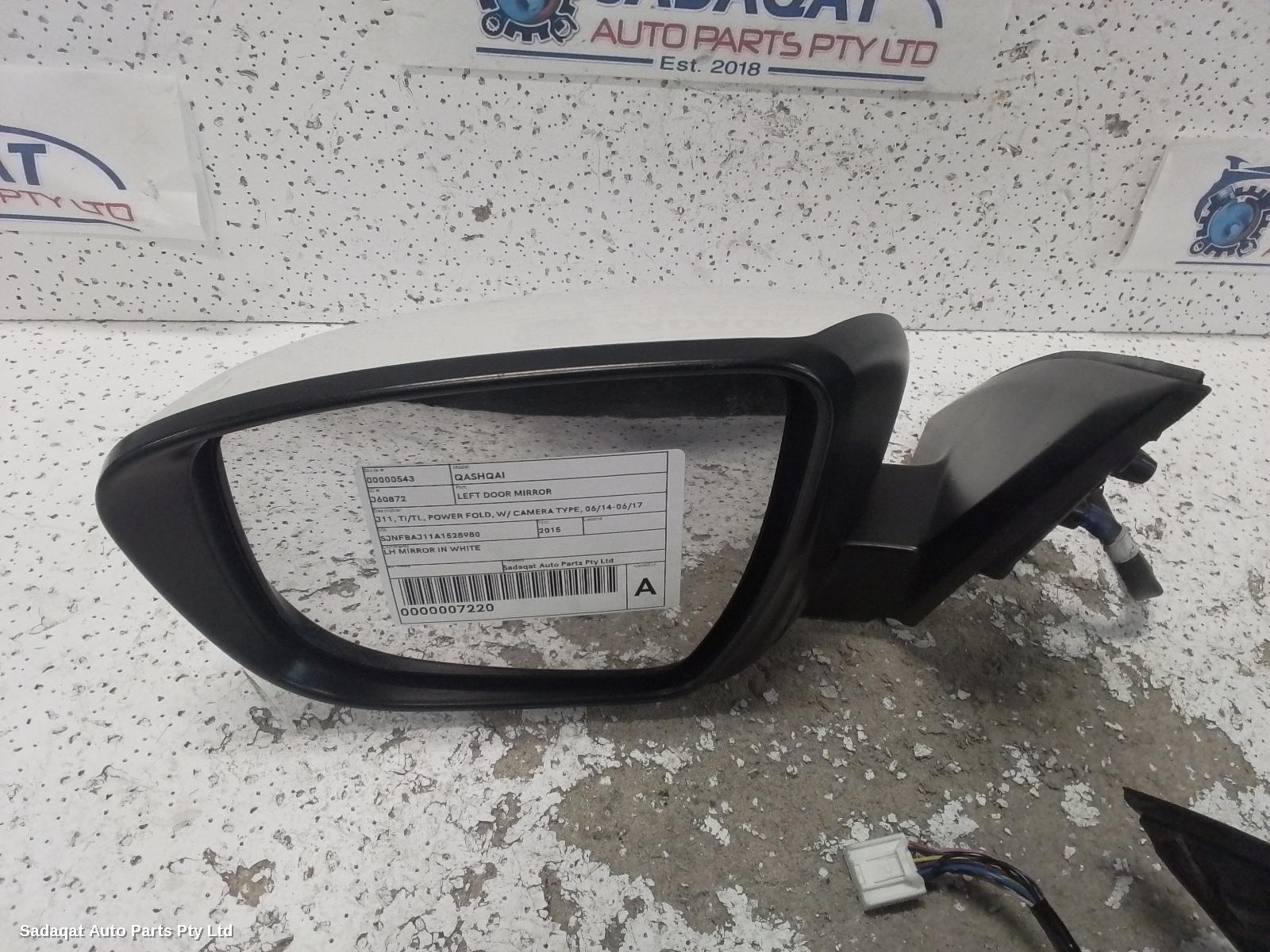 Nissan Qashqai Left Door Mirror