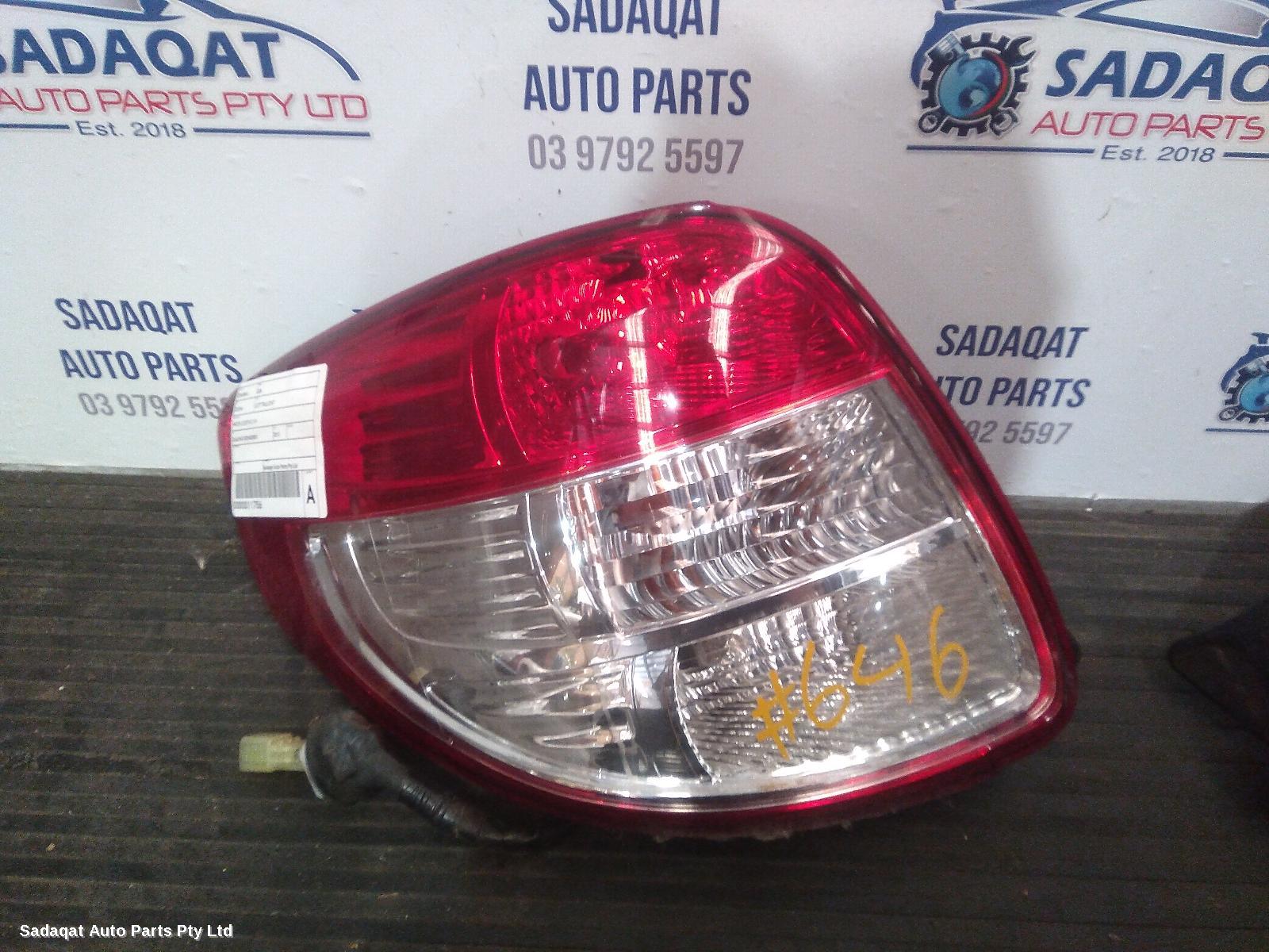 Suzuki Sx4 Left Taillight
