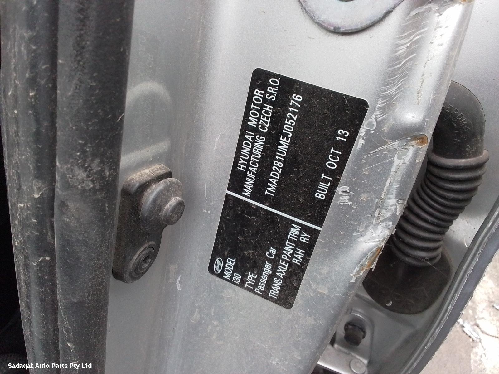 Hyundai I30 Right Front Door