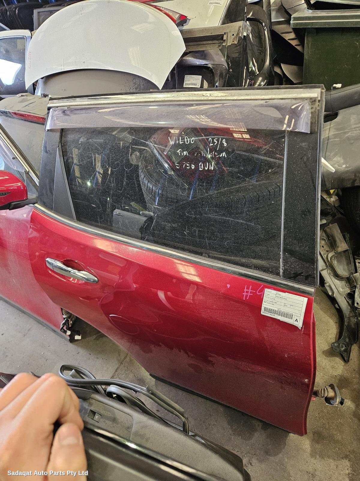 Nissan Xtrail Right_rear_door_sliding