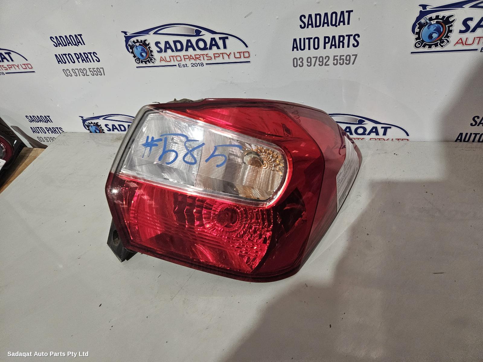 Subaru Xv Right Taillight