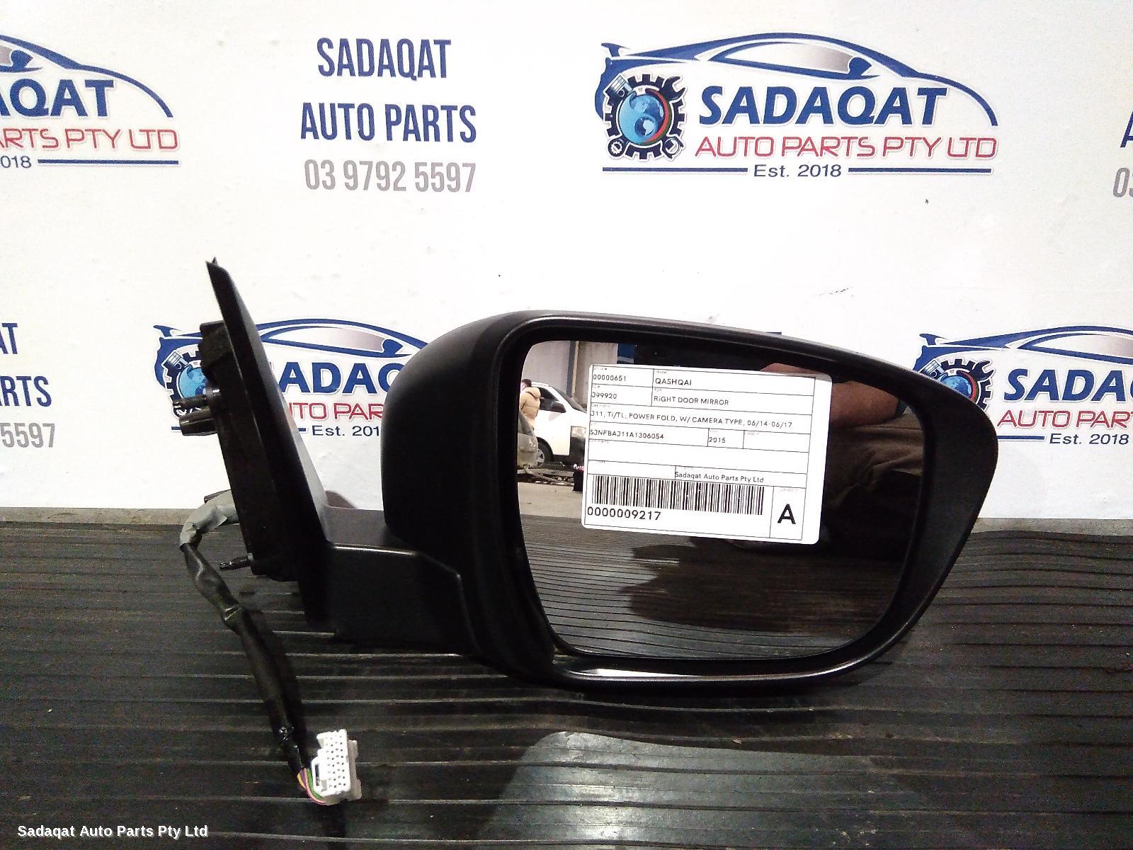 Nissan Qashqai Right Door Mirror