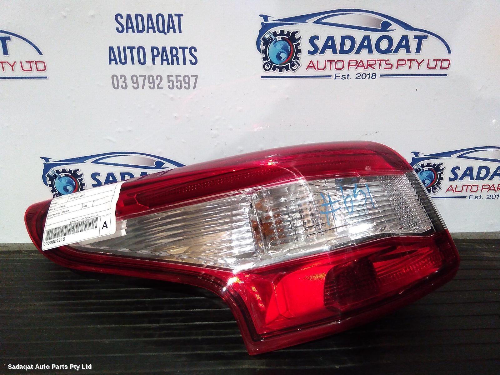 Nissan Qashqai Left Taillight