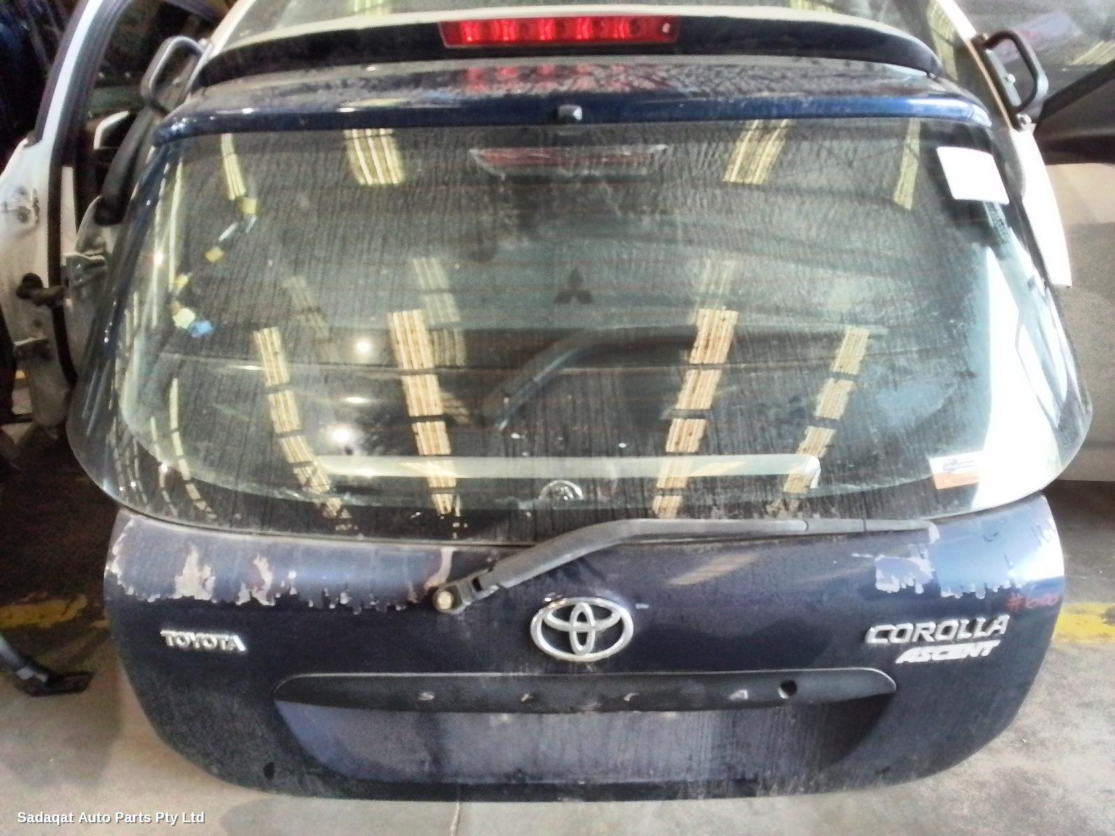 Toyota Corolla Bootlid/tailgate