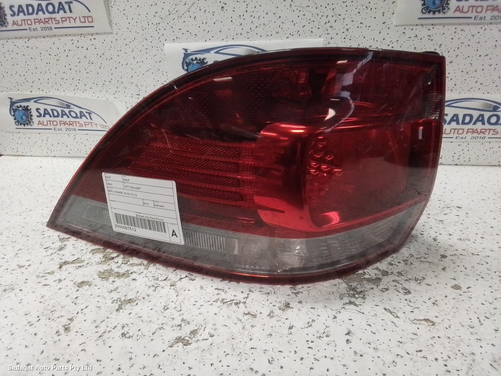 Volkswagen Golf Left Taillight