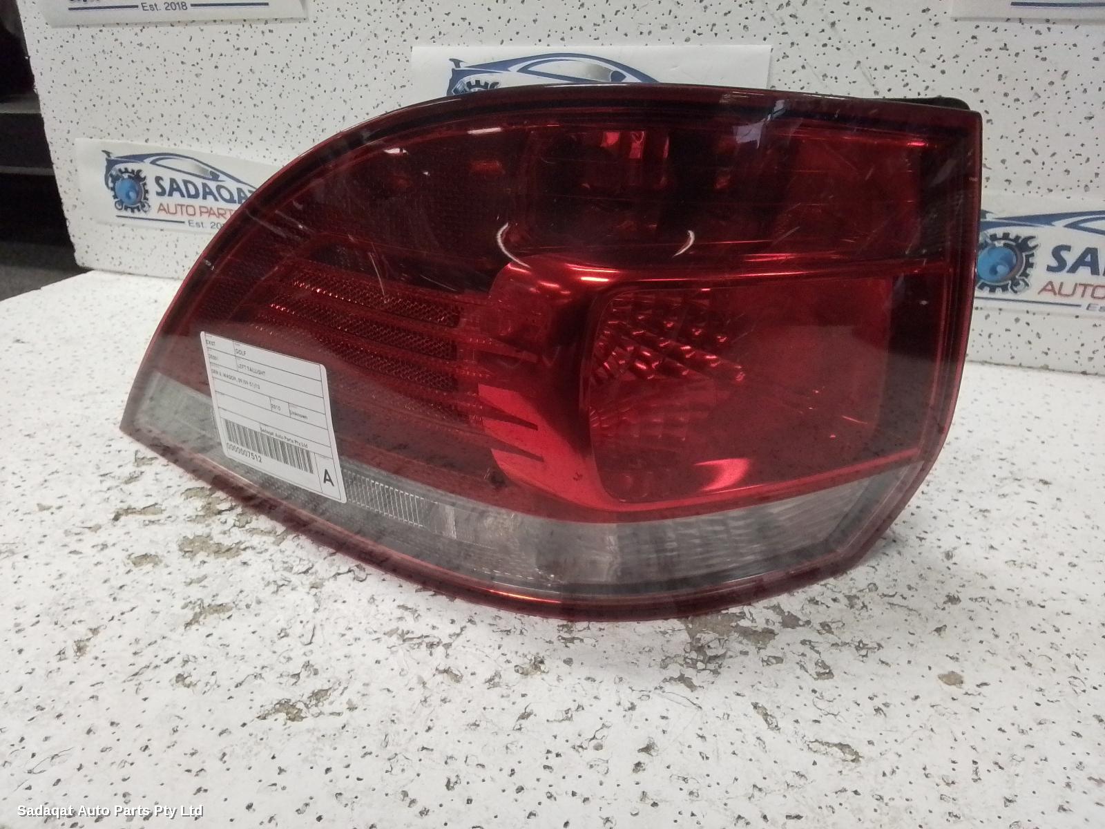 Volkswagen Golf Left Taillight
