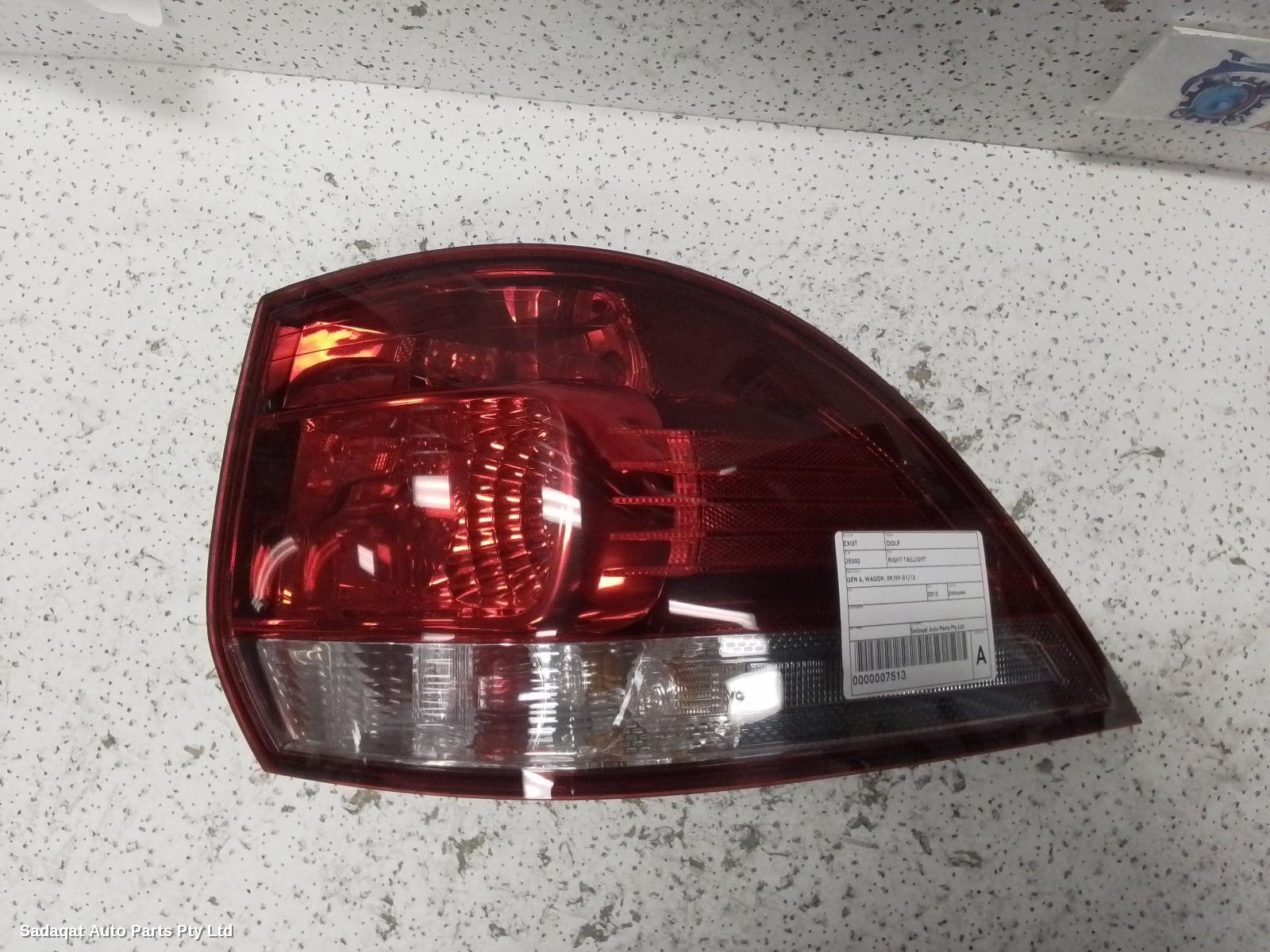 Volkswagen Golf Right Taillight