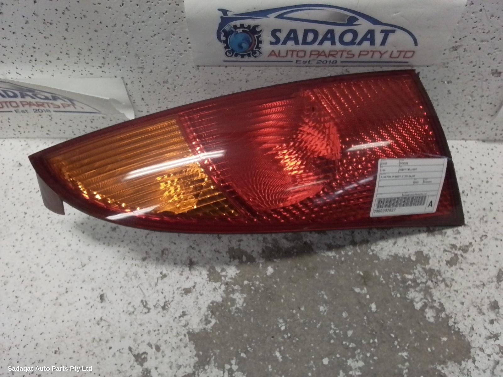 Ford Focus Right Taillight