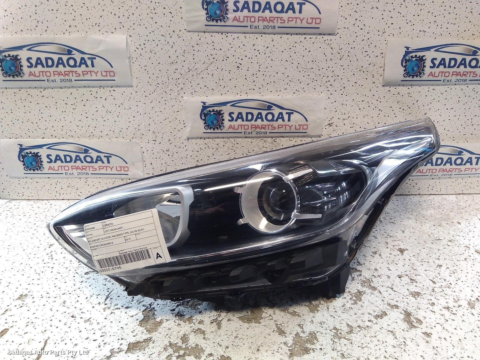 Kia Cerato Left Headlamp