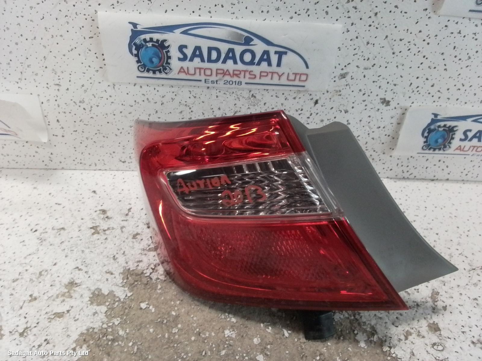 Toyota Aurion Left Taillight