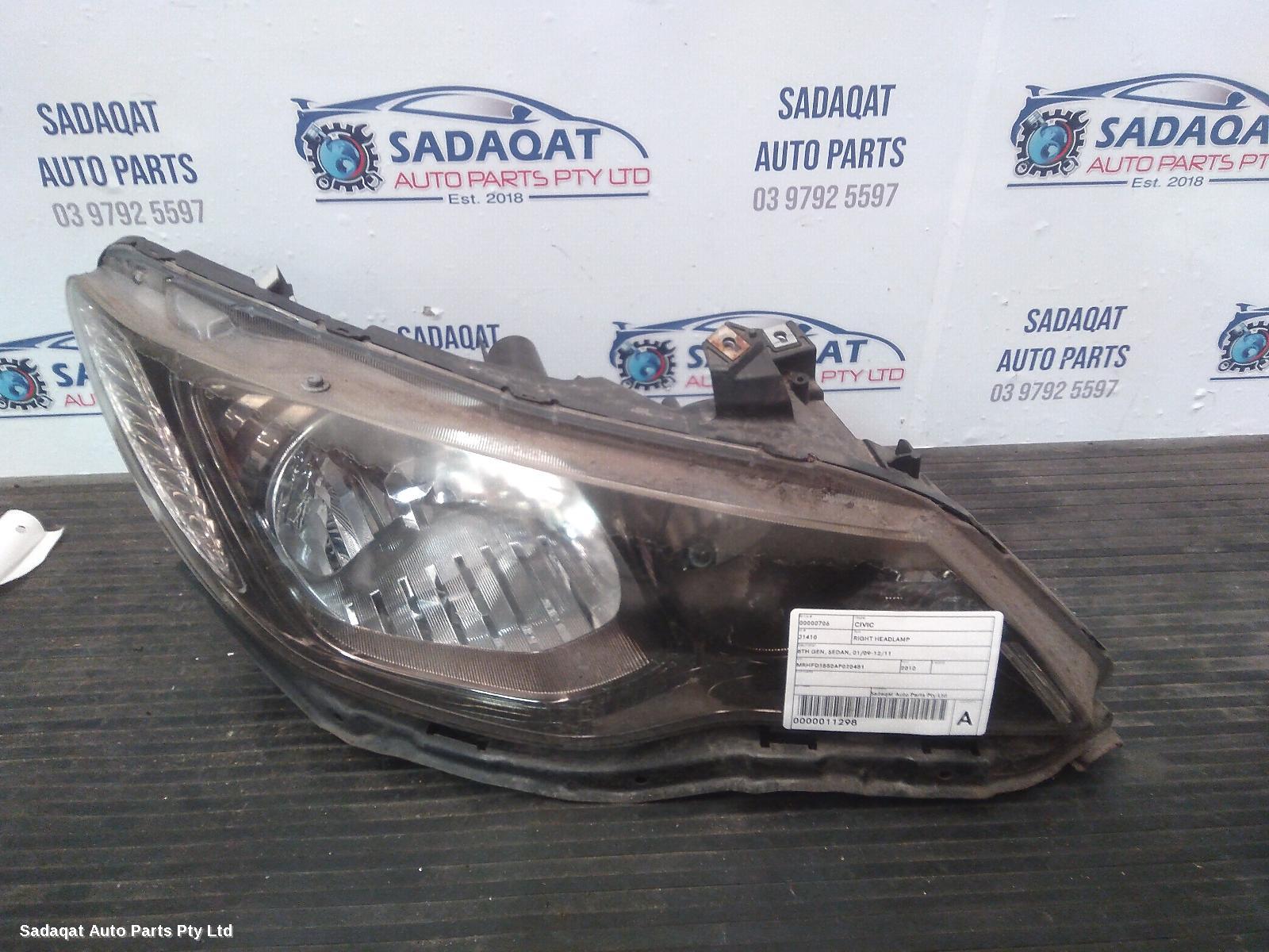 Honda Civic Right Headlamp