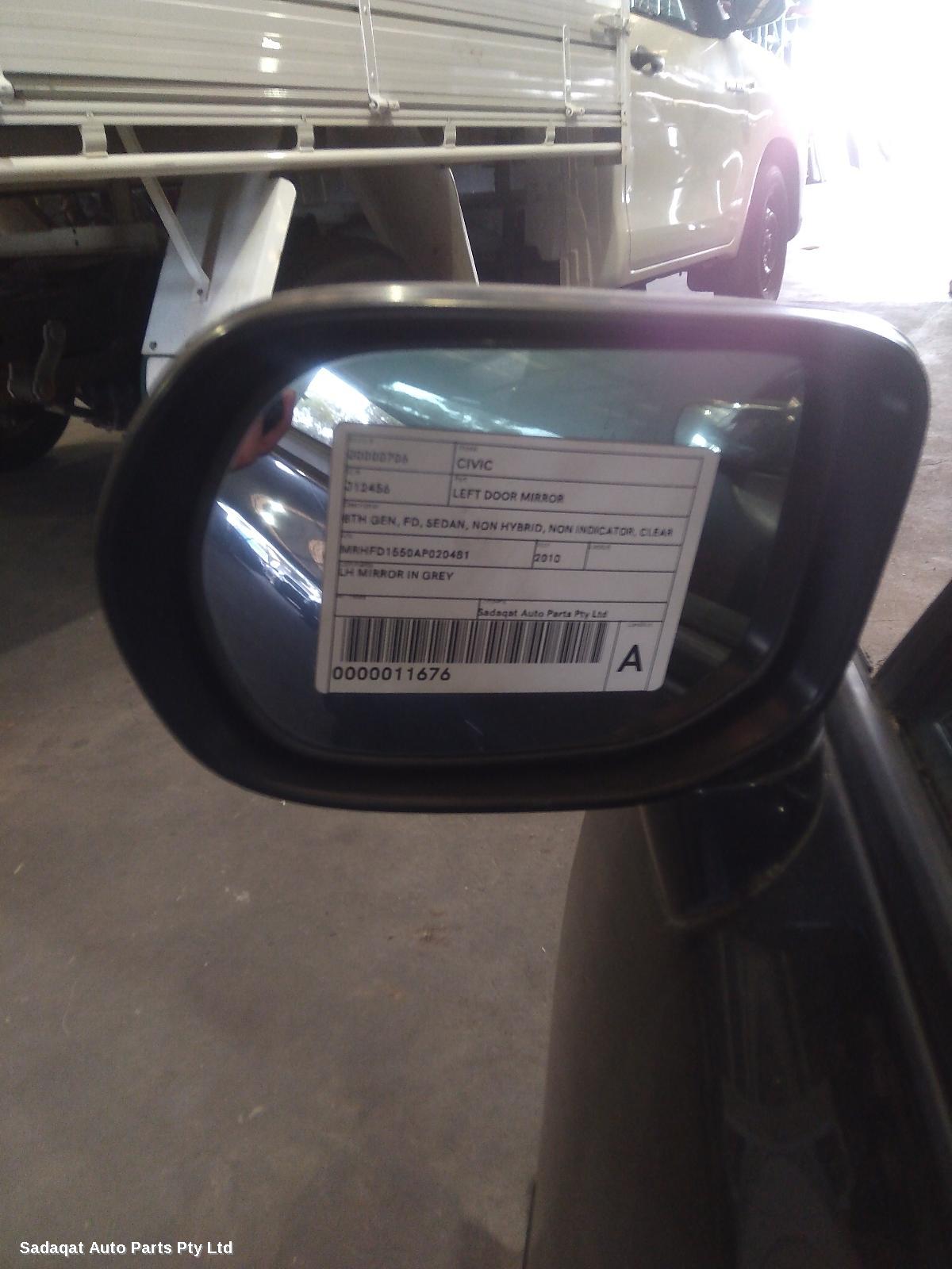 Honda Civic Left Door Mirror