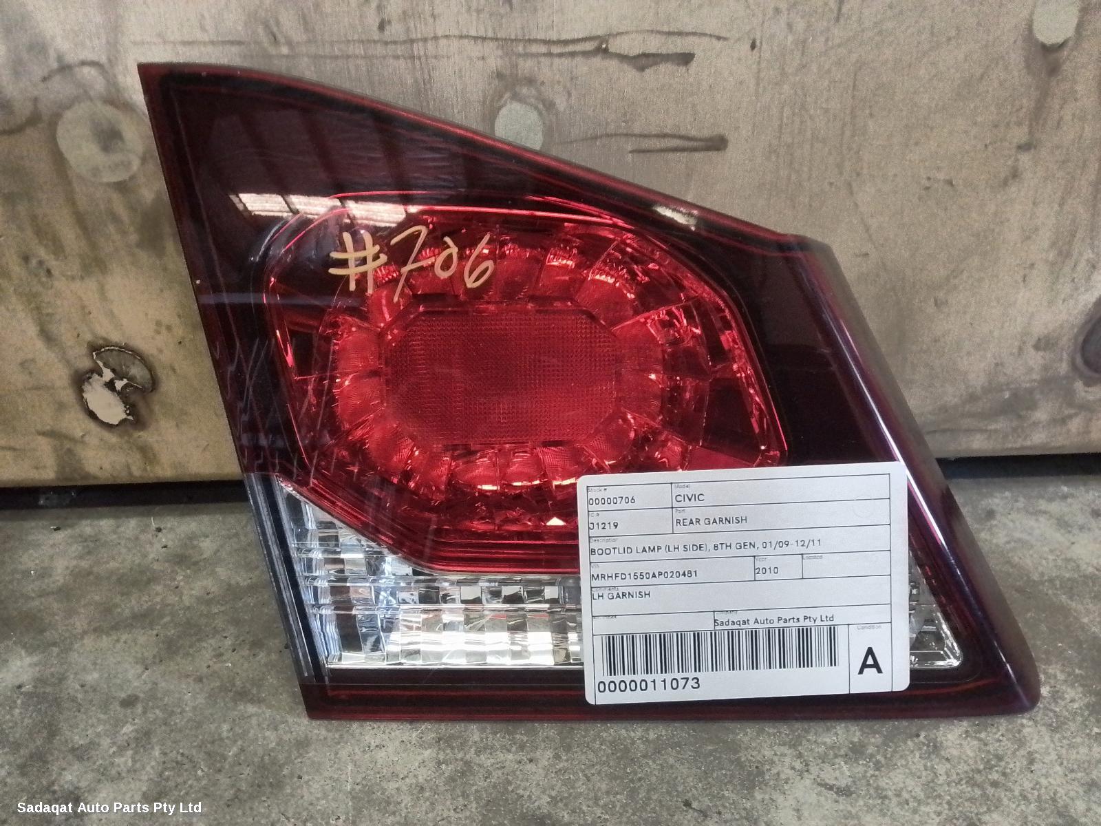 Honda Civic Rear Garnish