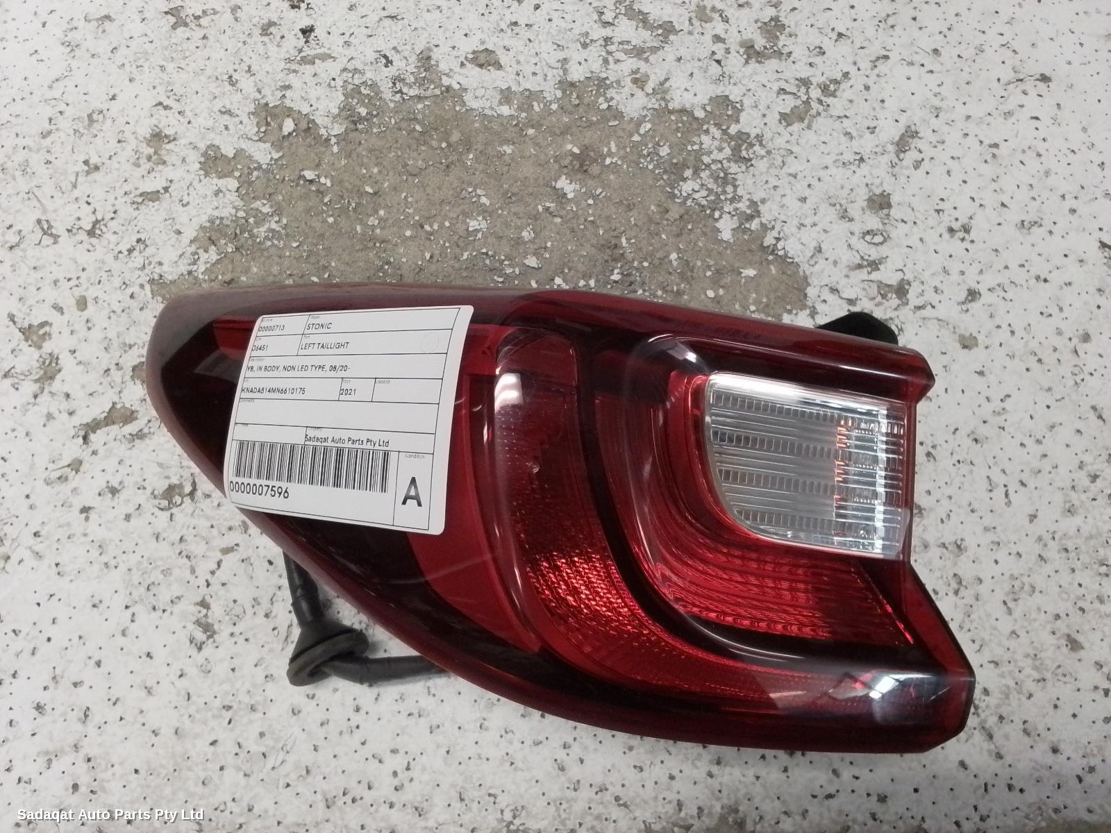 Kia Stonic Left Taillight