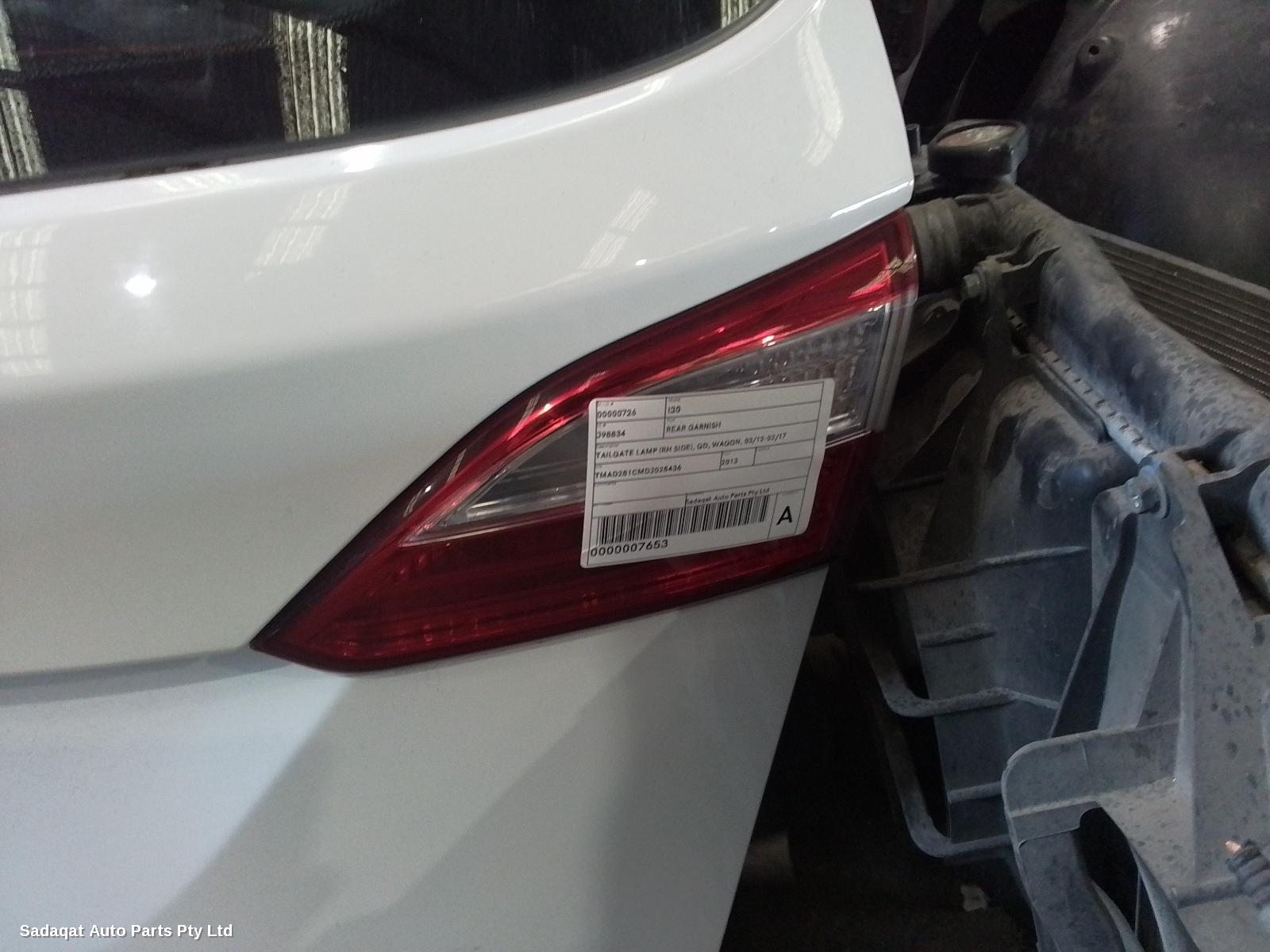 Hyundai I30 Rear Garnish