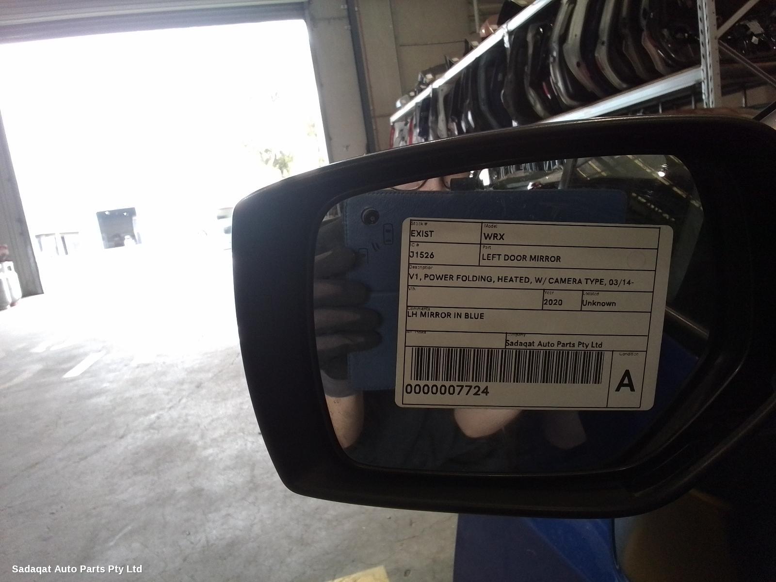 Subaru Wrx Left Door Mirror