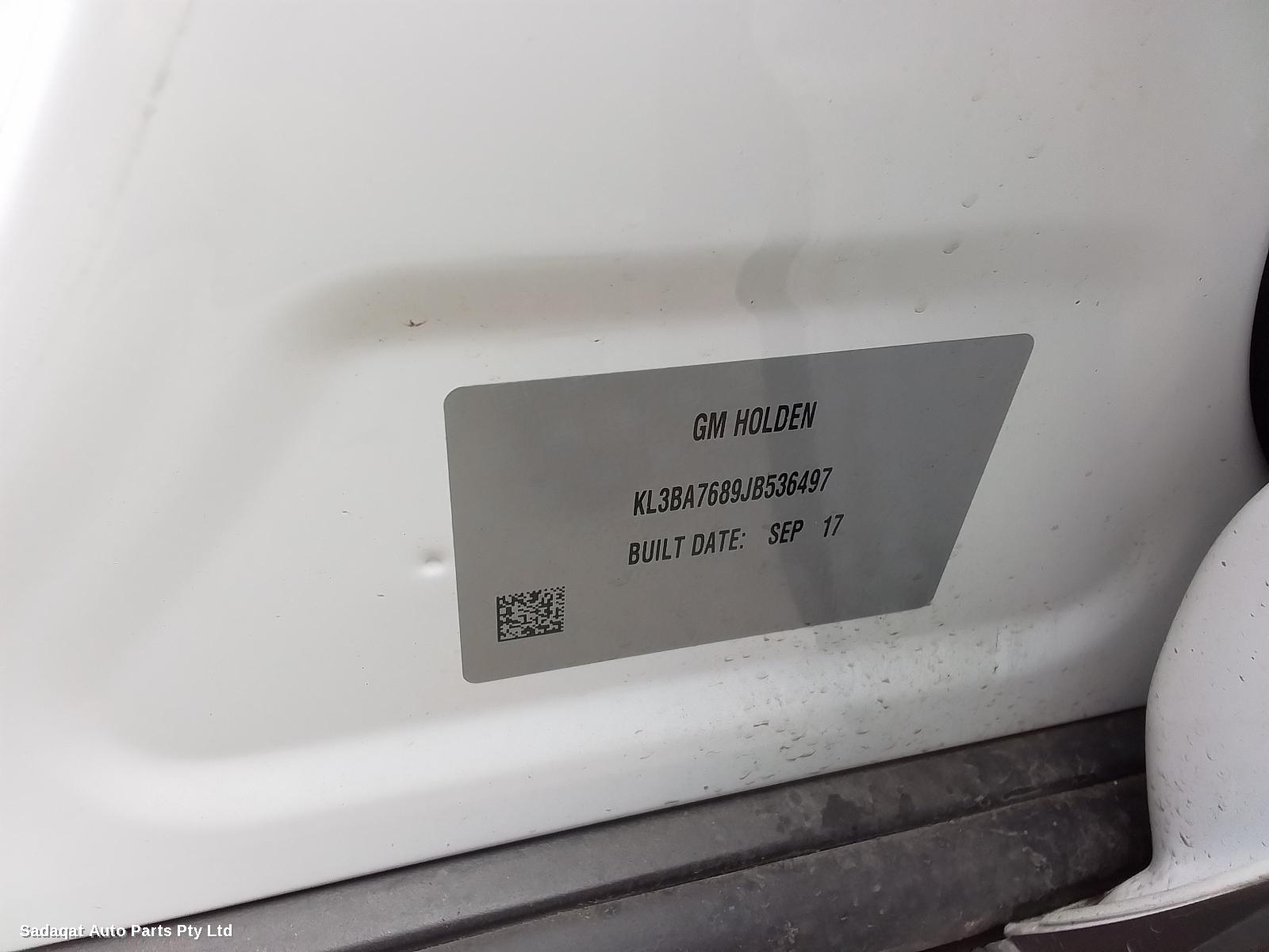 Holden Trax Wheel Mag