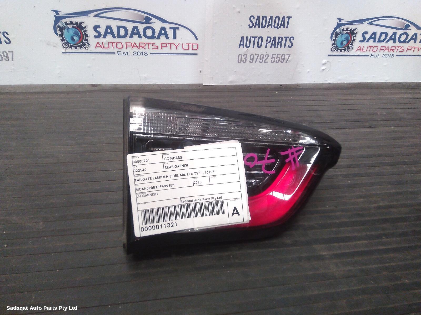 Jeep Compass Rear Garnish