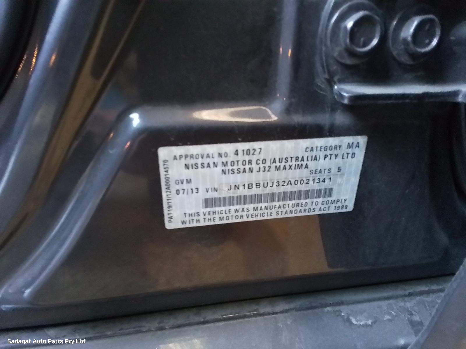 Nissan Maxima Right Door Mirror