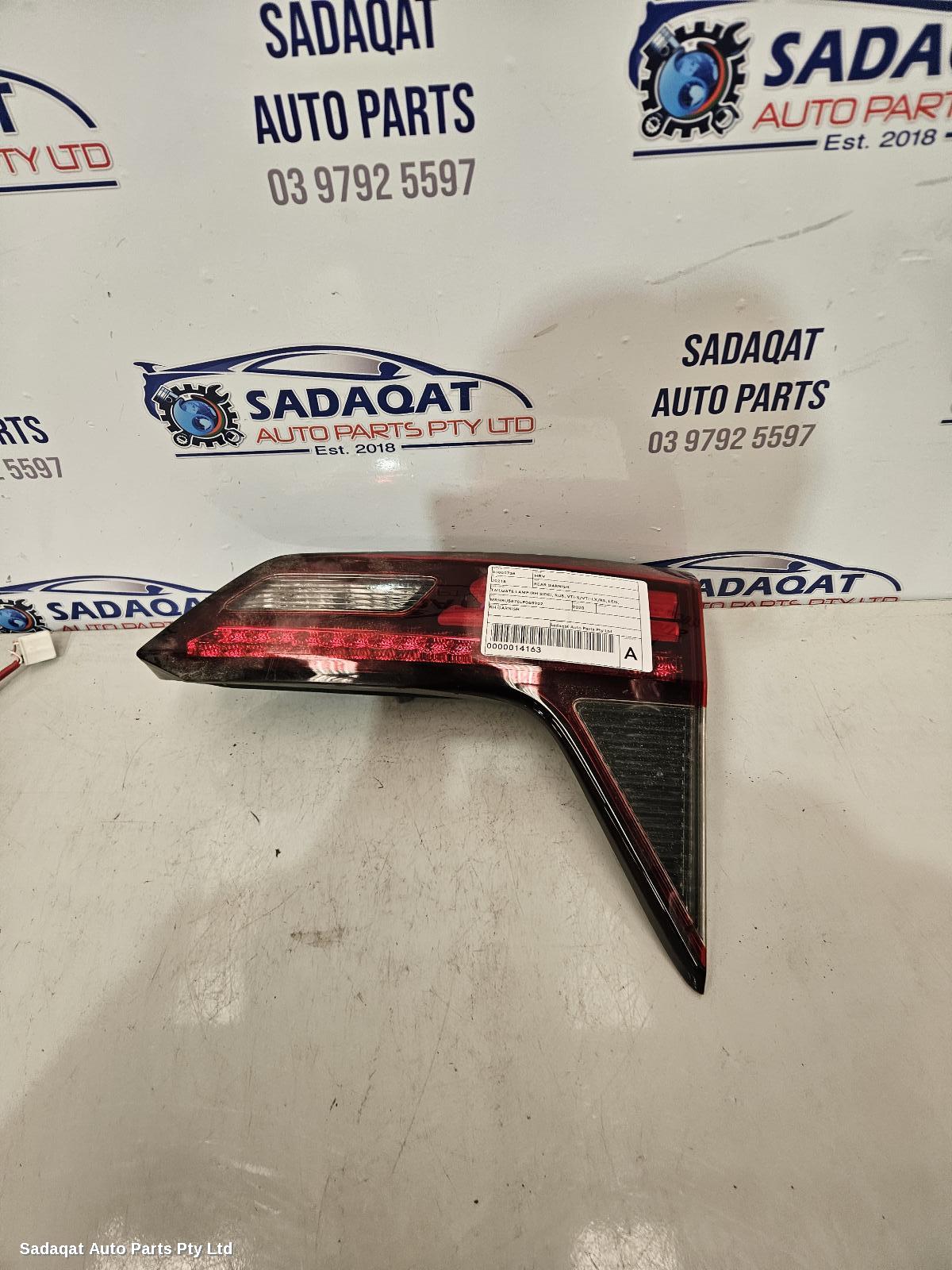 Honda Hrv Rear Garnish