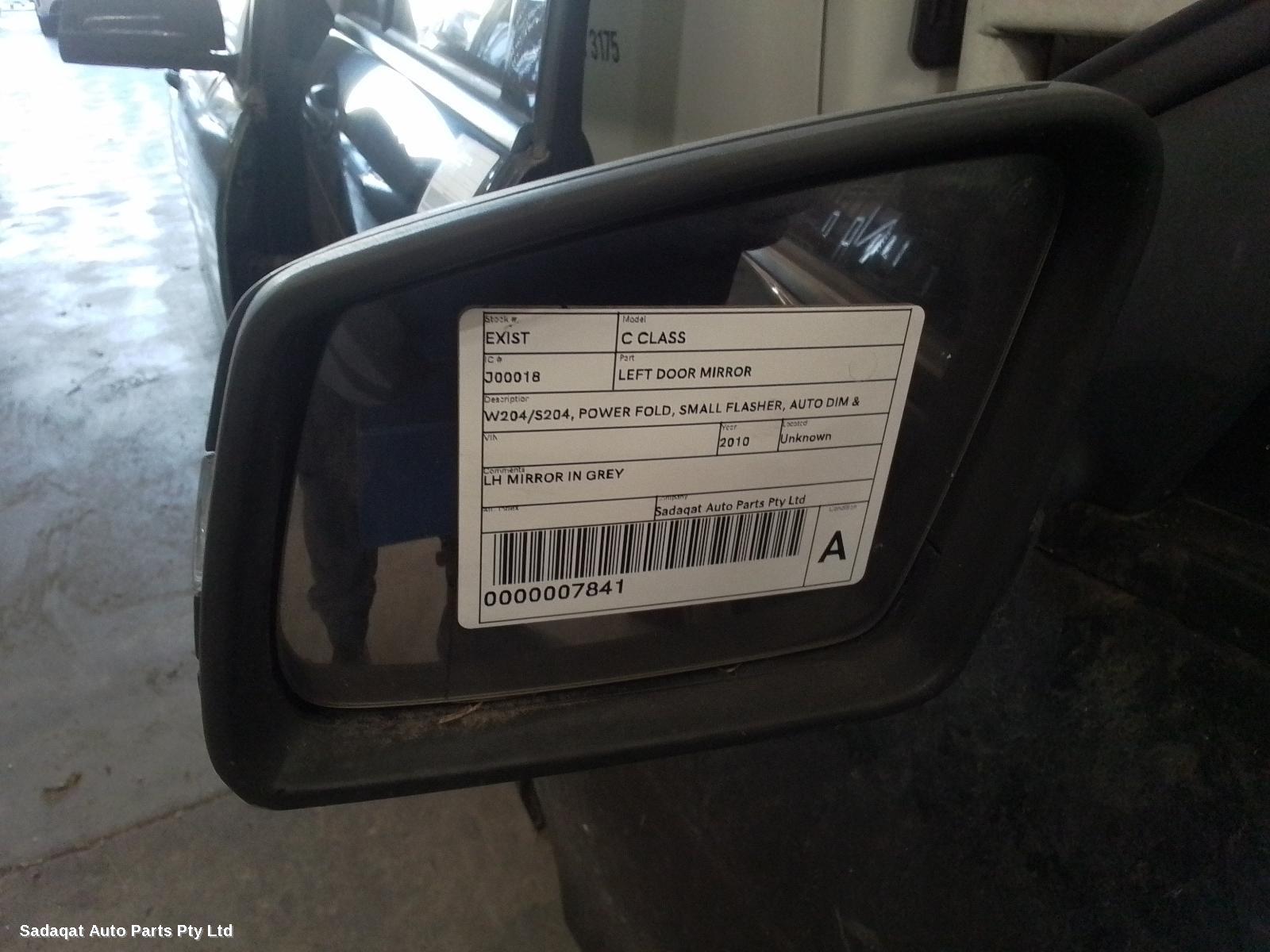 Mercedes C Class Left Door Mirror