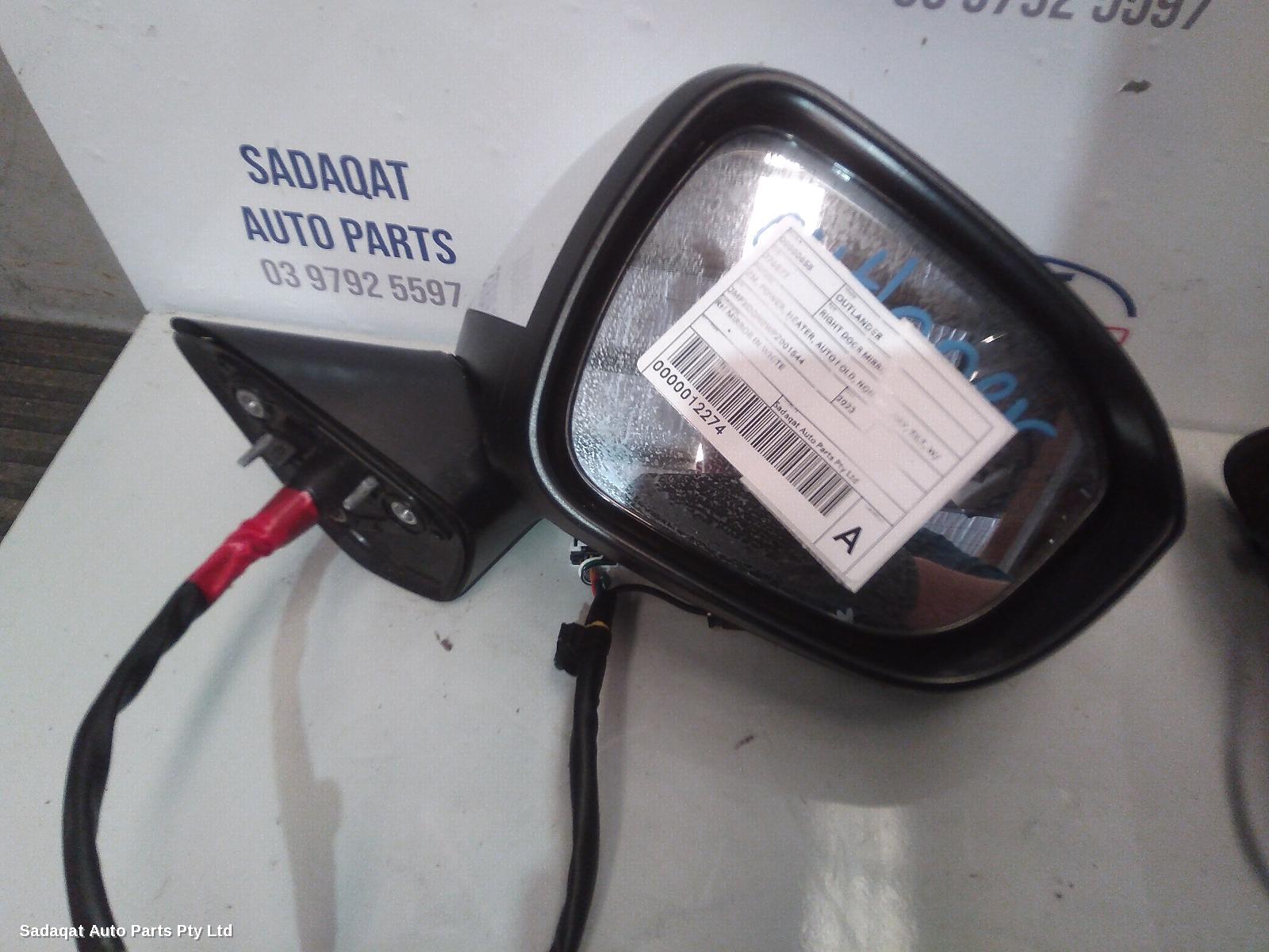 Mitsubishi Outlander Right Door Mirror