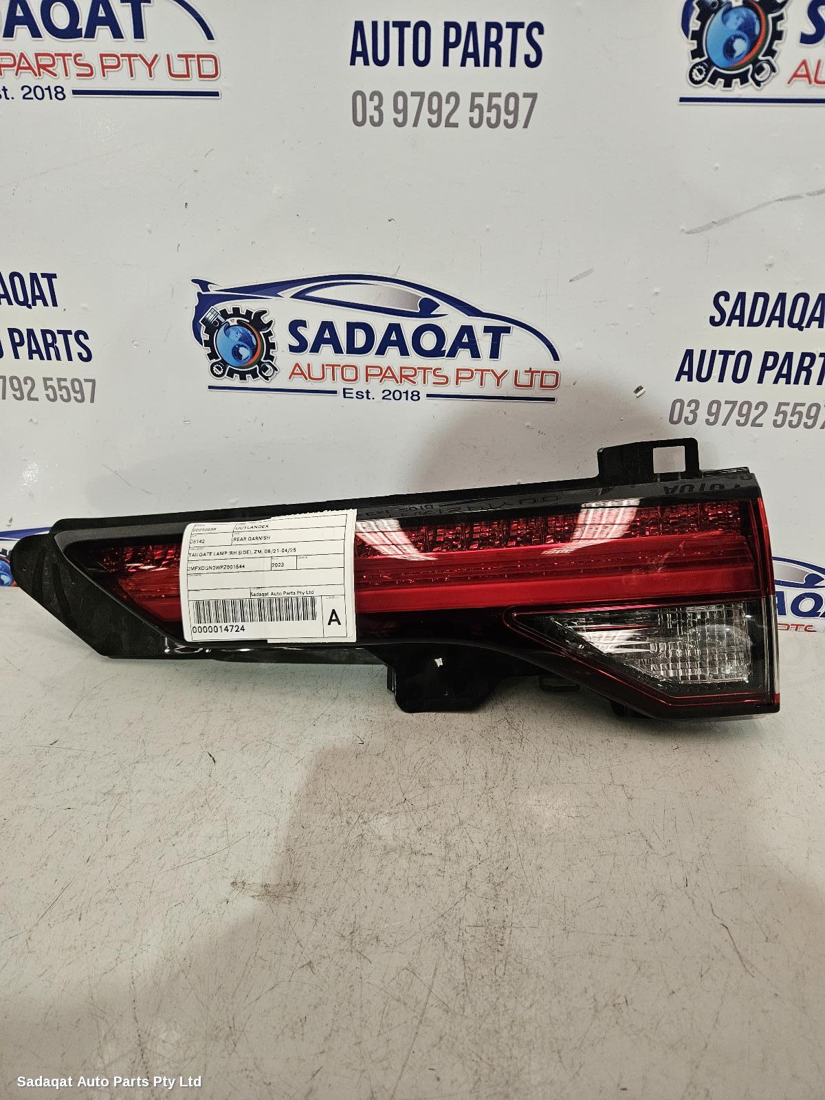 Mitsubishi Outlander Rear Garnish