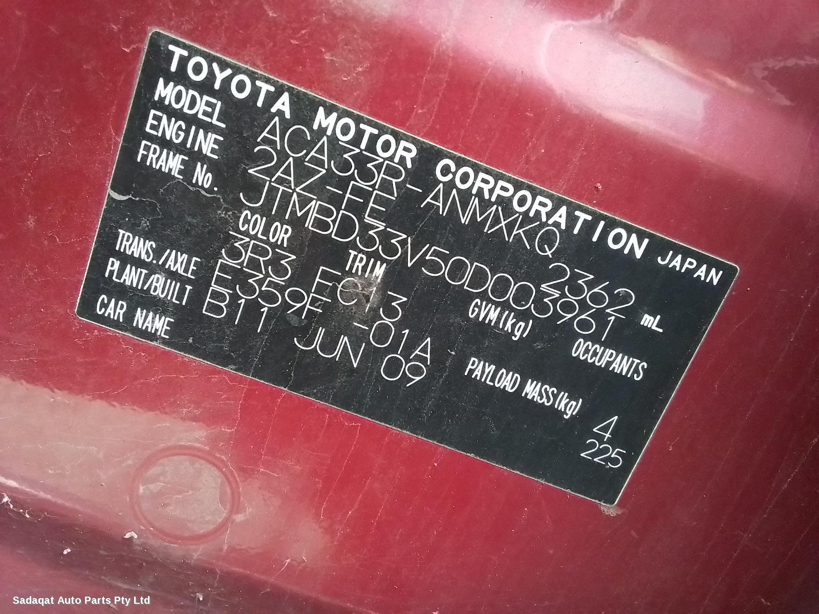 Toyota Rav4 Right Door Mirror