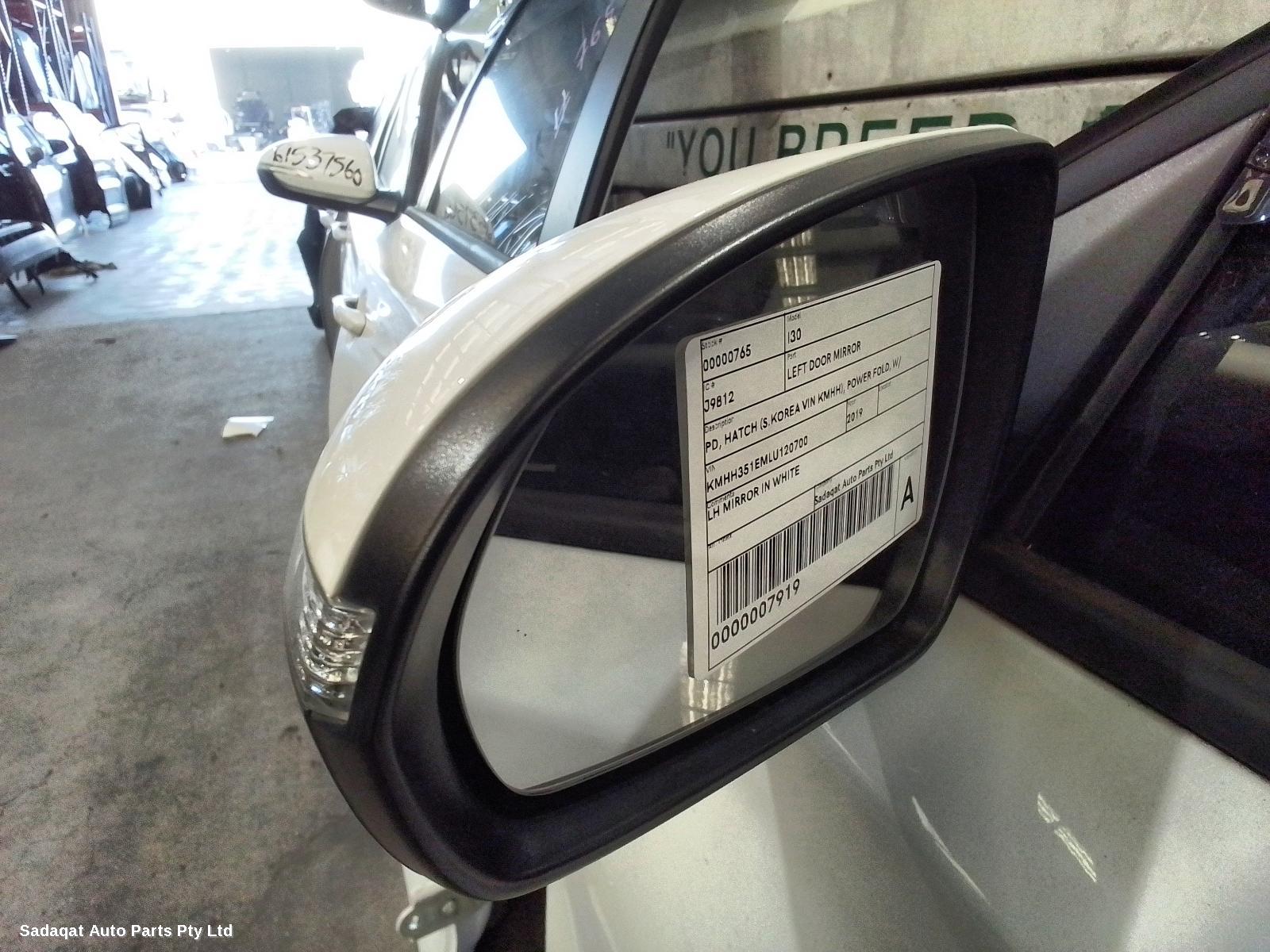 Hyundai I30 Left Door Mirror