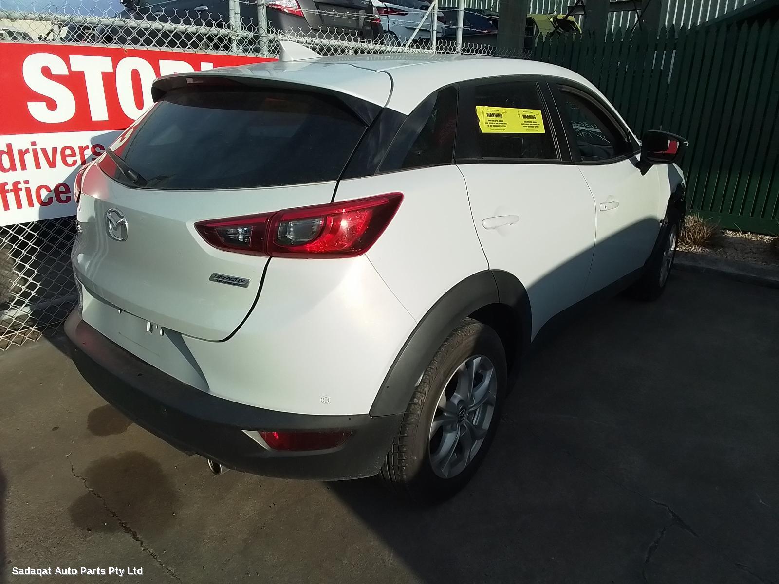 Mazda Cx3 Bootlid/tailgate