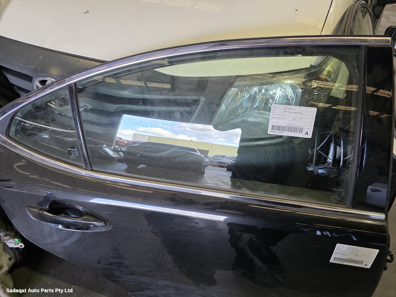Lexus Es Series (13-) Right Rear Door Window