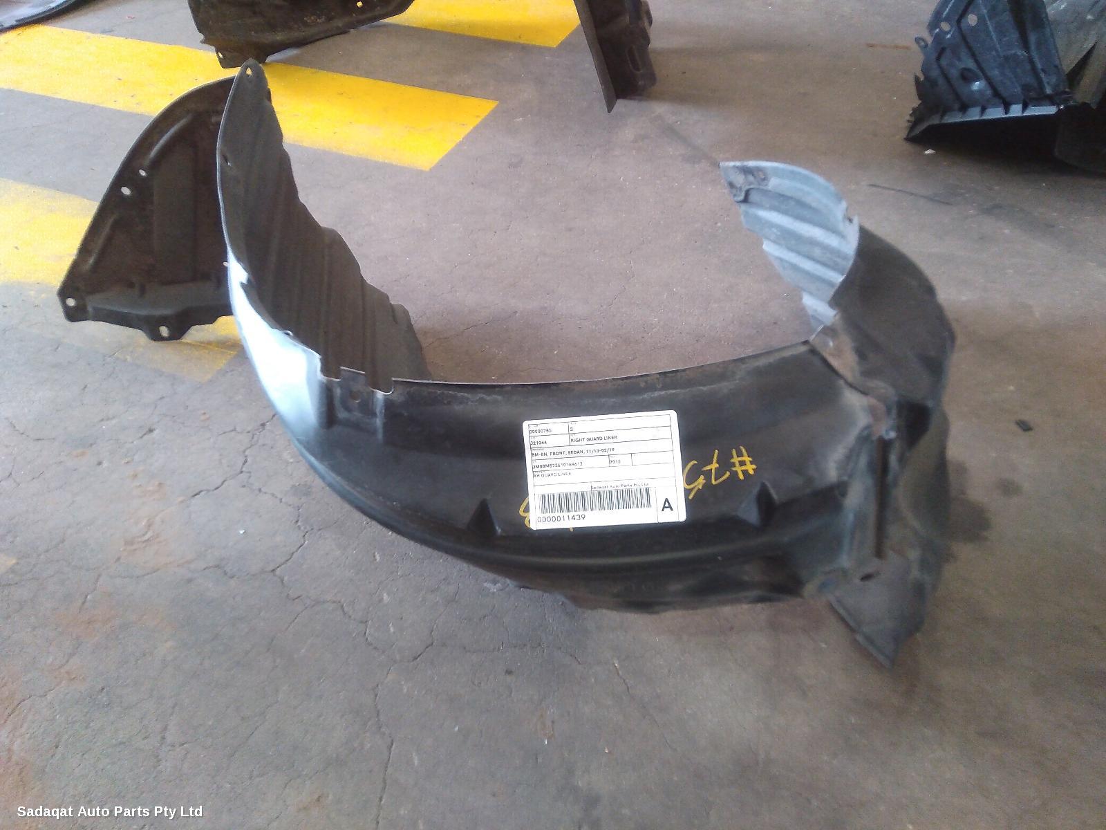 Mazda 3 Right Guard Liner