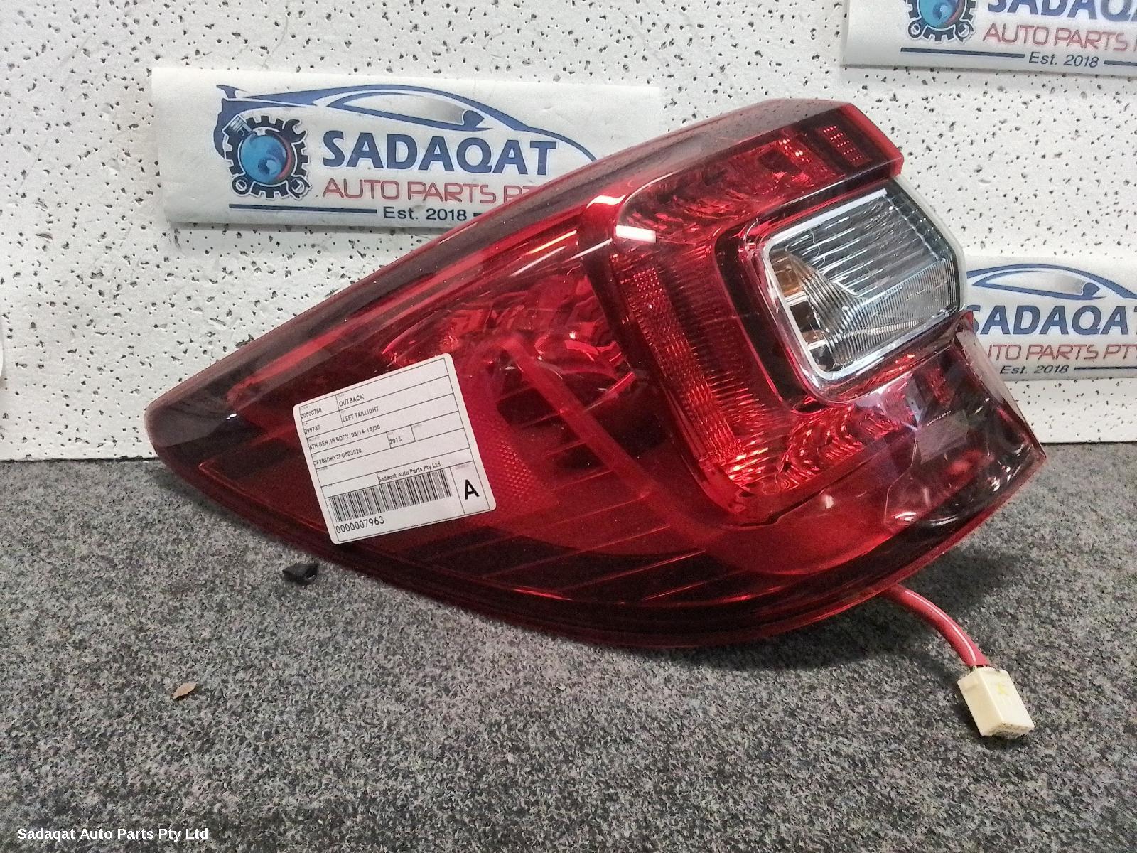 Subaru Outback Left Taillight