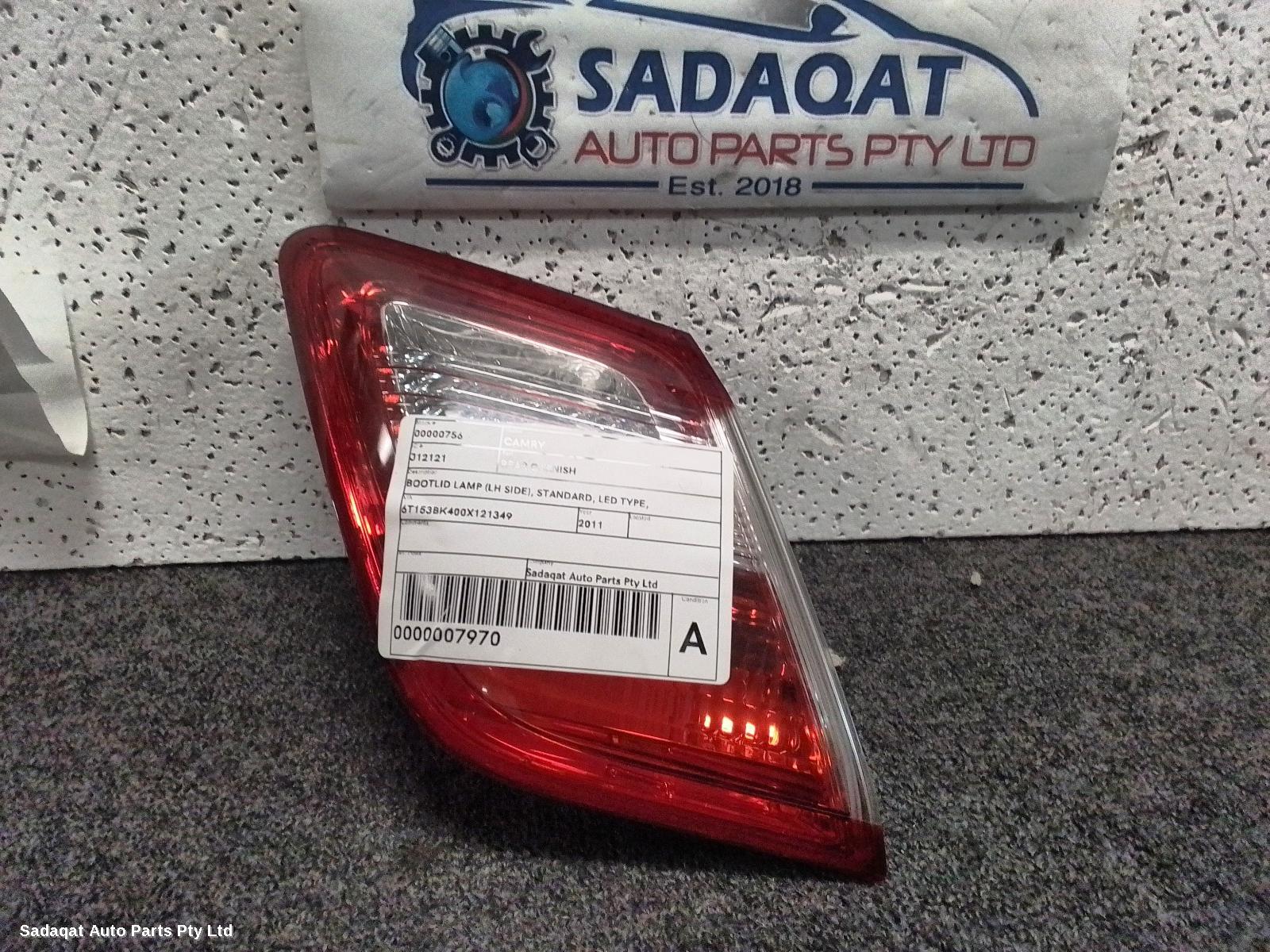 Toyota Camry Rear Garnish