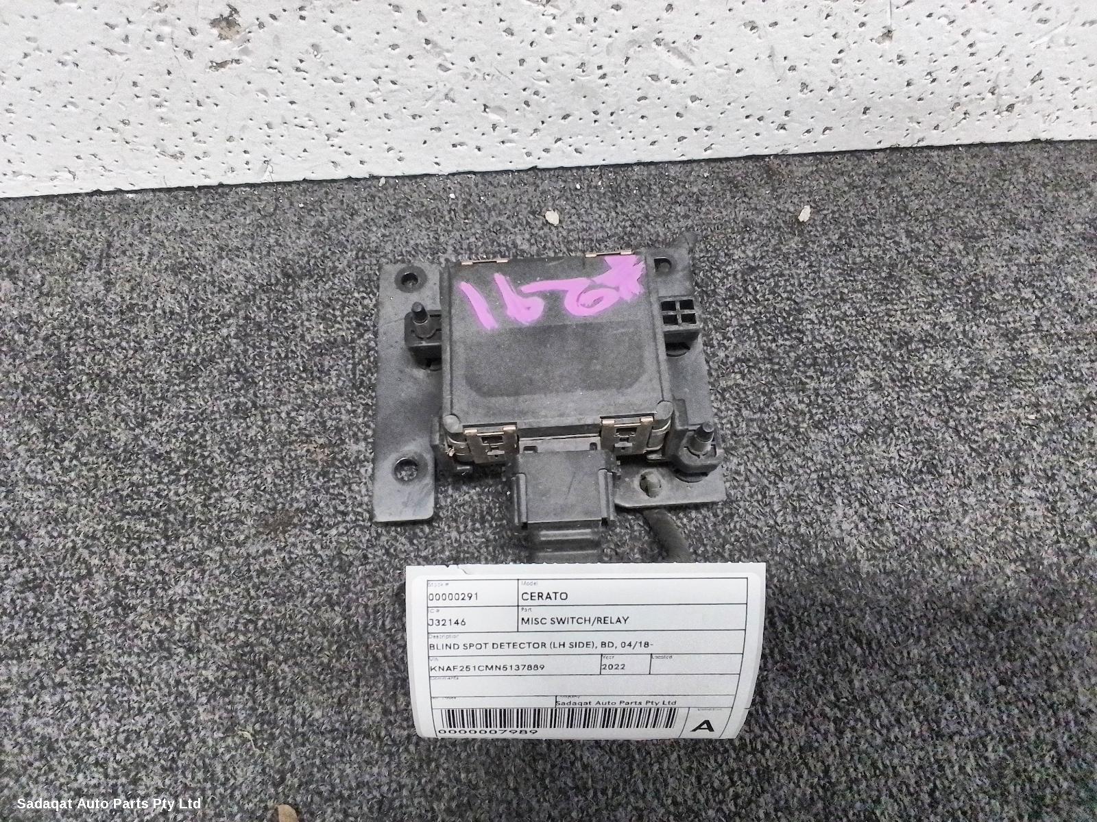 Kia Cerato Misc Switch/relay
