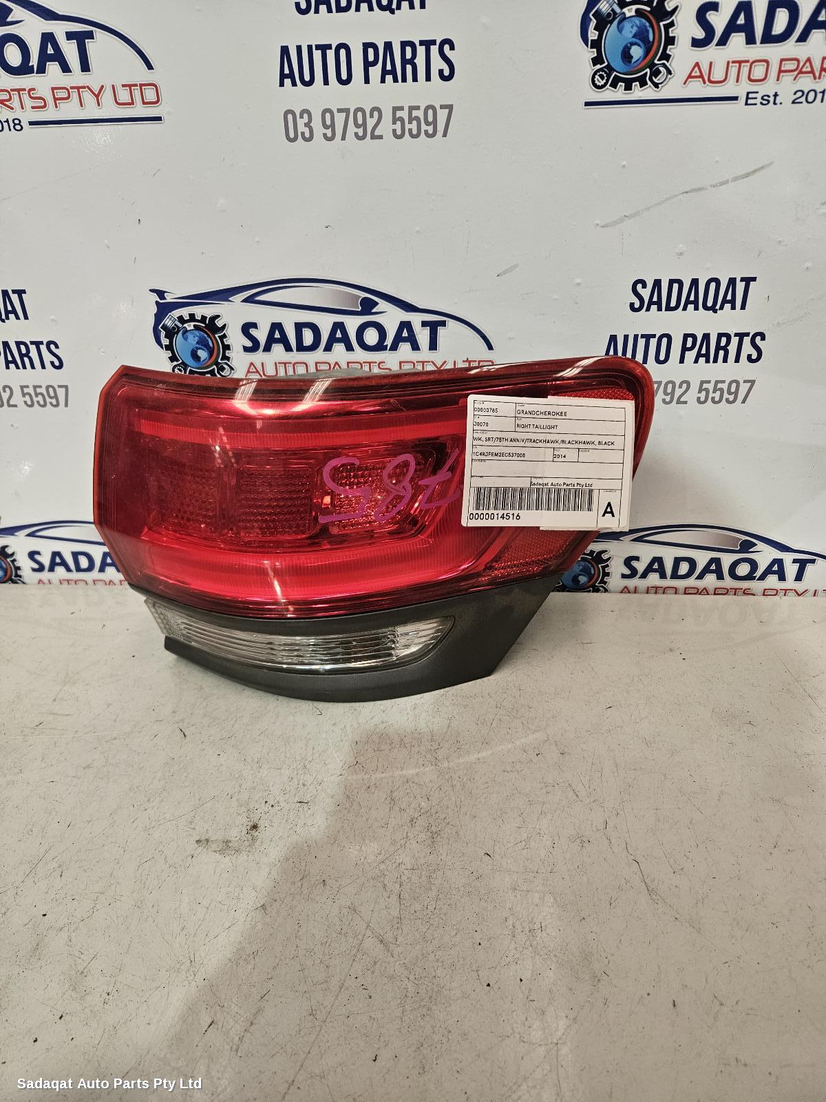 Jeep Grandcherokee Right Taillight