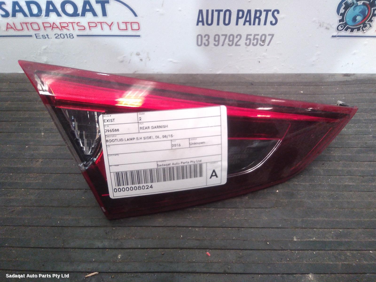 Mazda 2 Rear Garnish