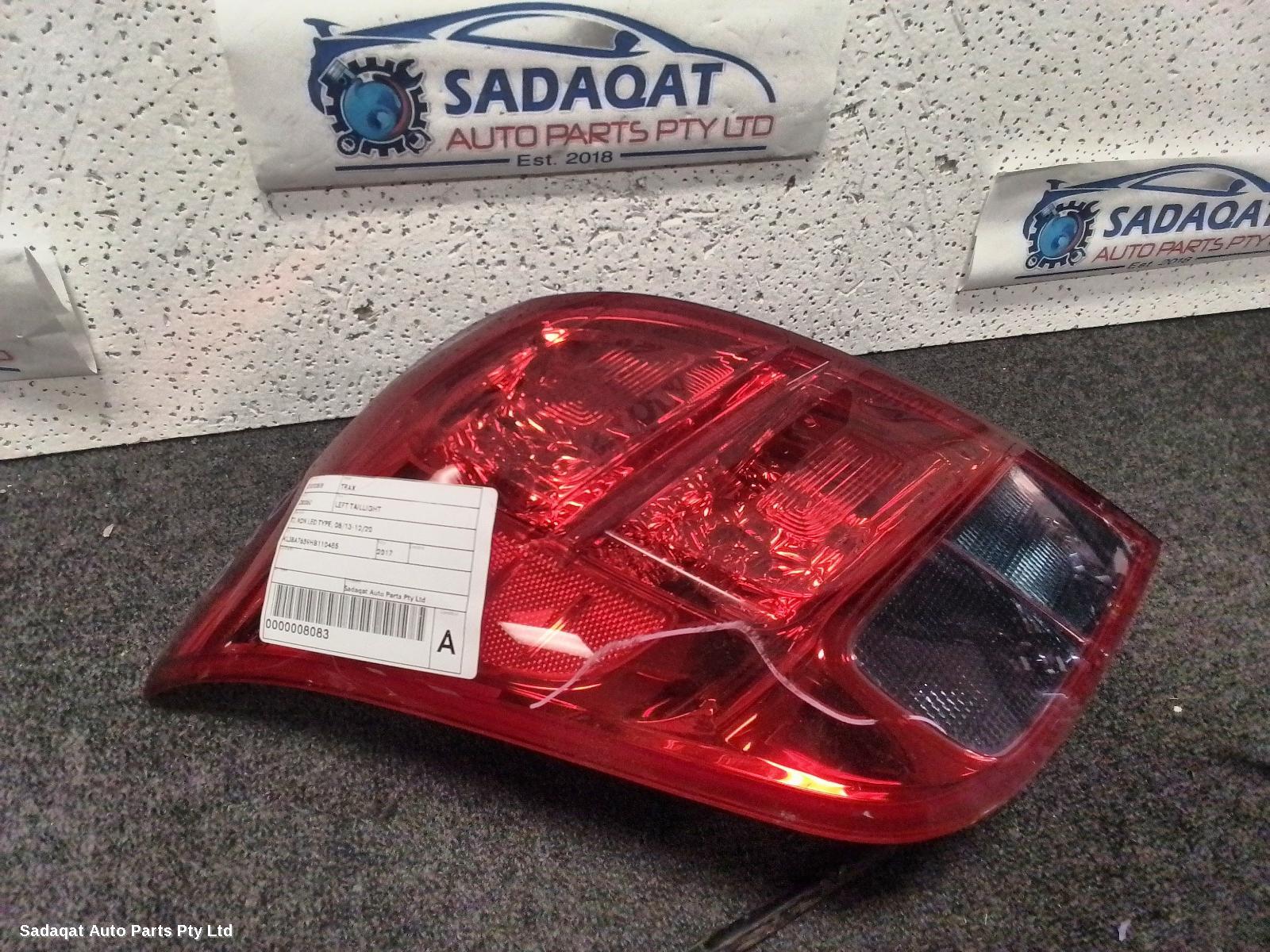 Holden Trax Left Taillight
