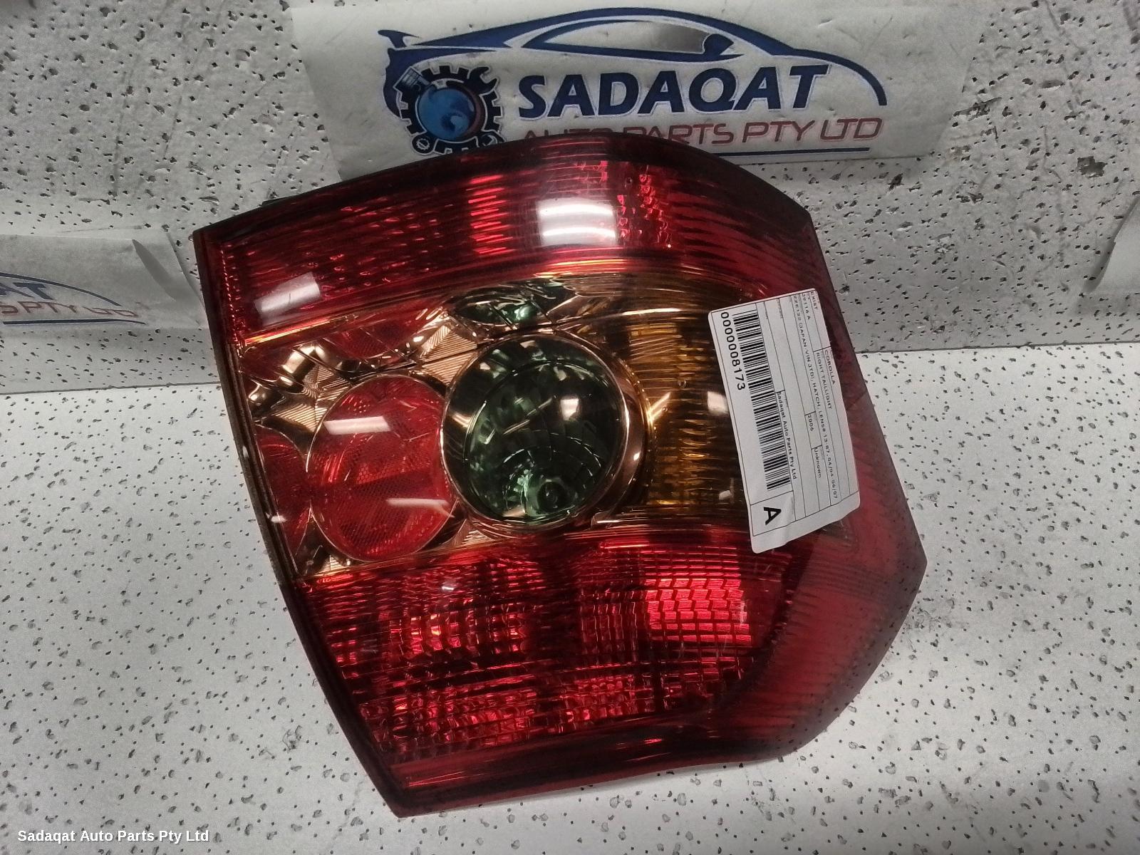 Toyota Corolla Right Taillight