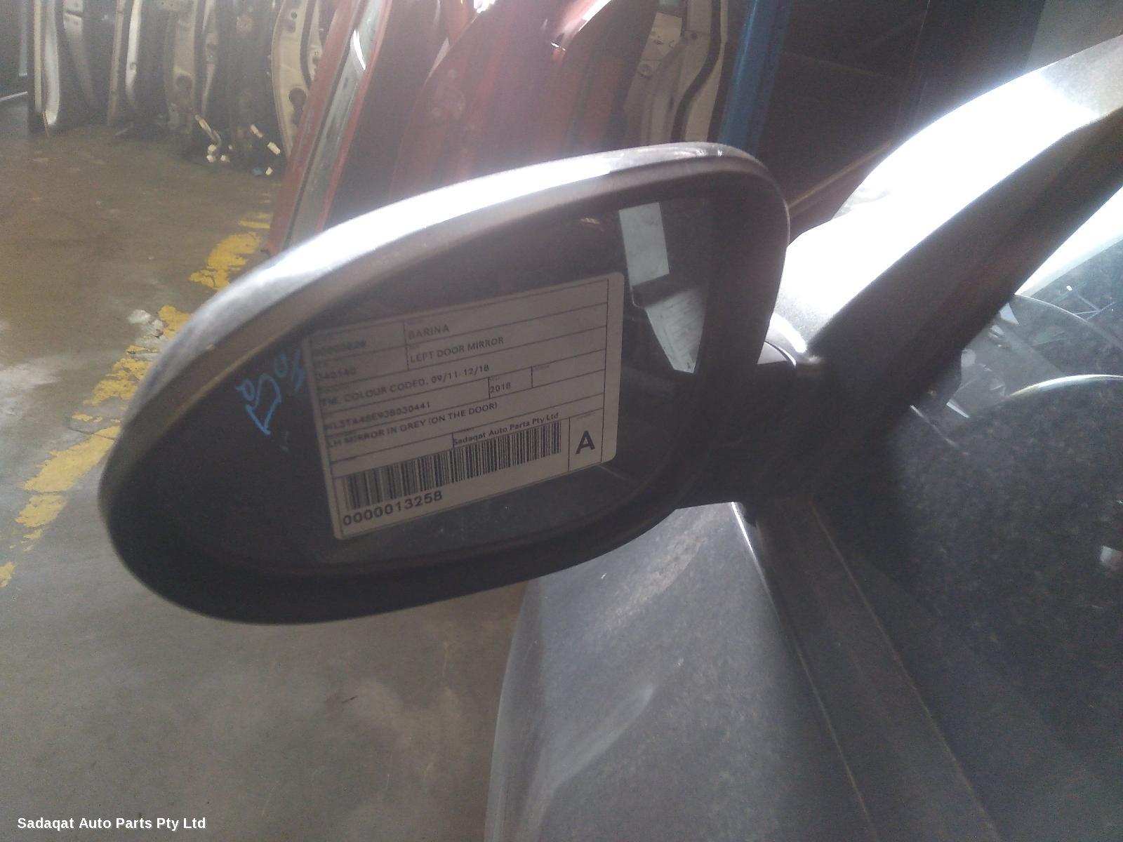 Holden Barina Left Door Mirror