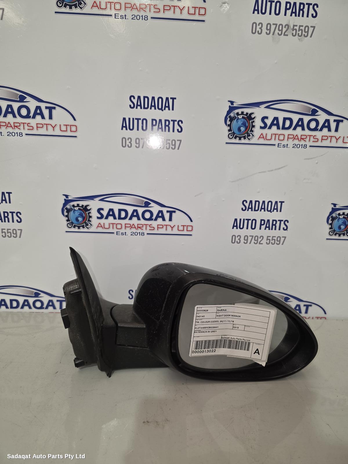 Holden Barina Right Door Mirror
