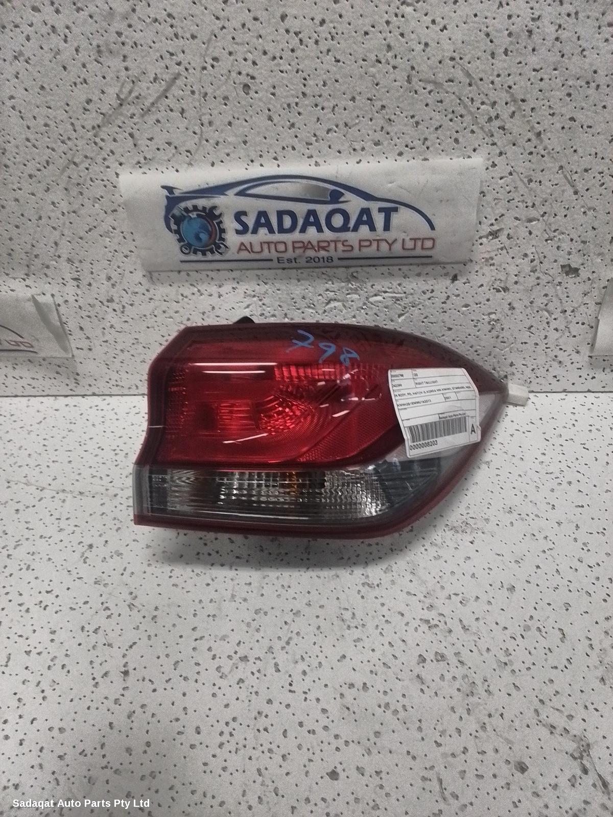 Hyundai I30 Right Taillight