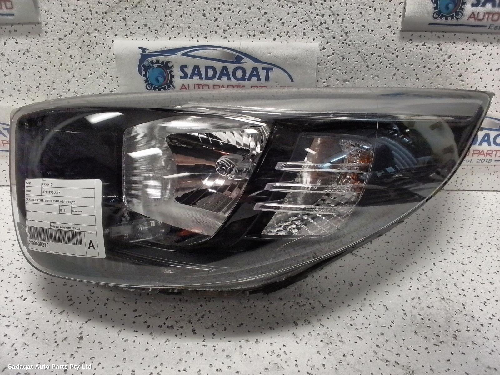 Kia Picanto Left Headlamp