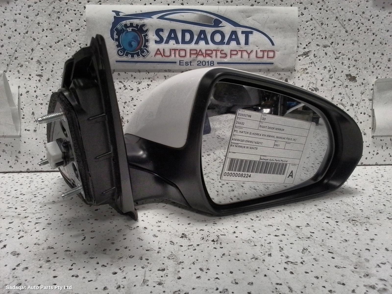 Hyundai I30 Right Door Mirror