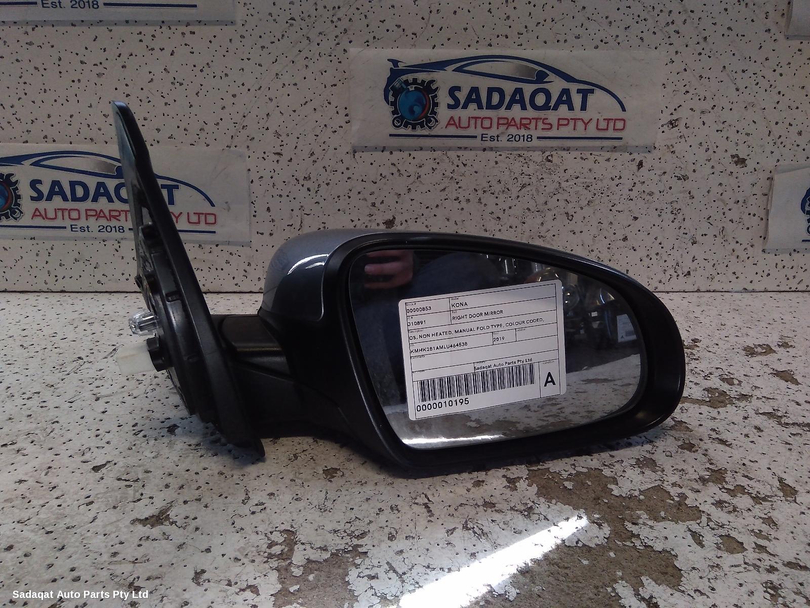 Hyundai Kona Right Door Mirror